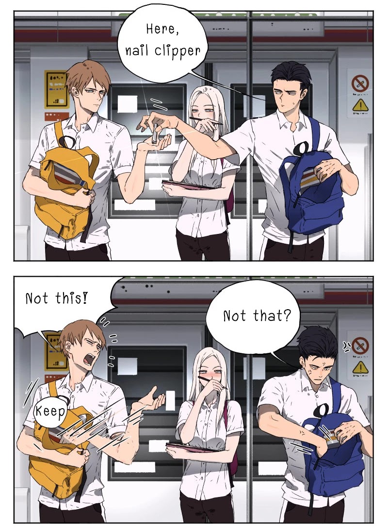 Nan Hao & Shang Feng Chapter 9 page 3 - Chapter 9: On the Subway