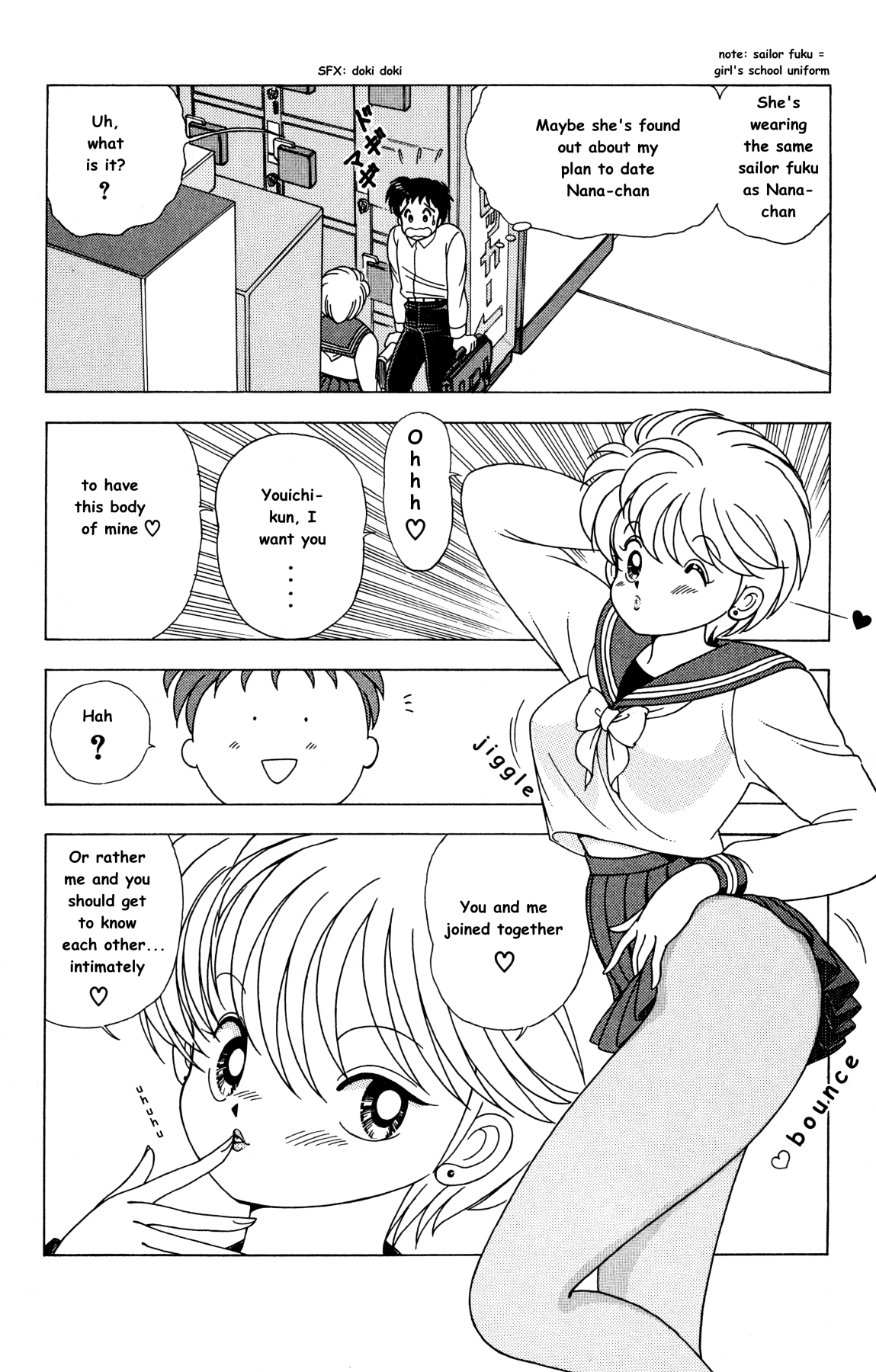 Nana-chan wa Ore no Mono Chapter 1.2 page 14 - Chapter 1 v2 : Whose Body Is Who?