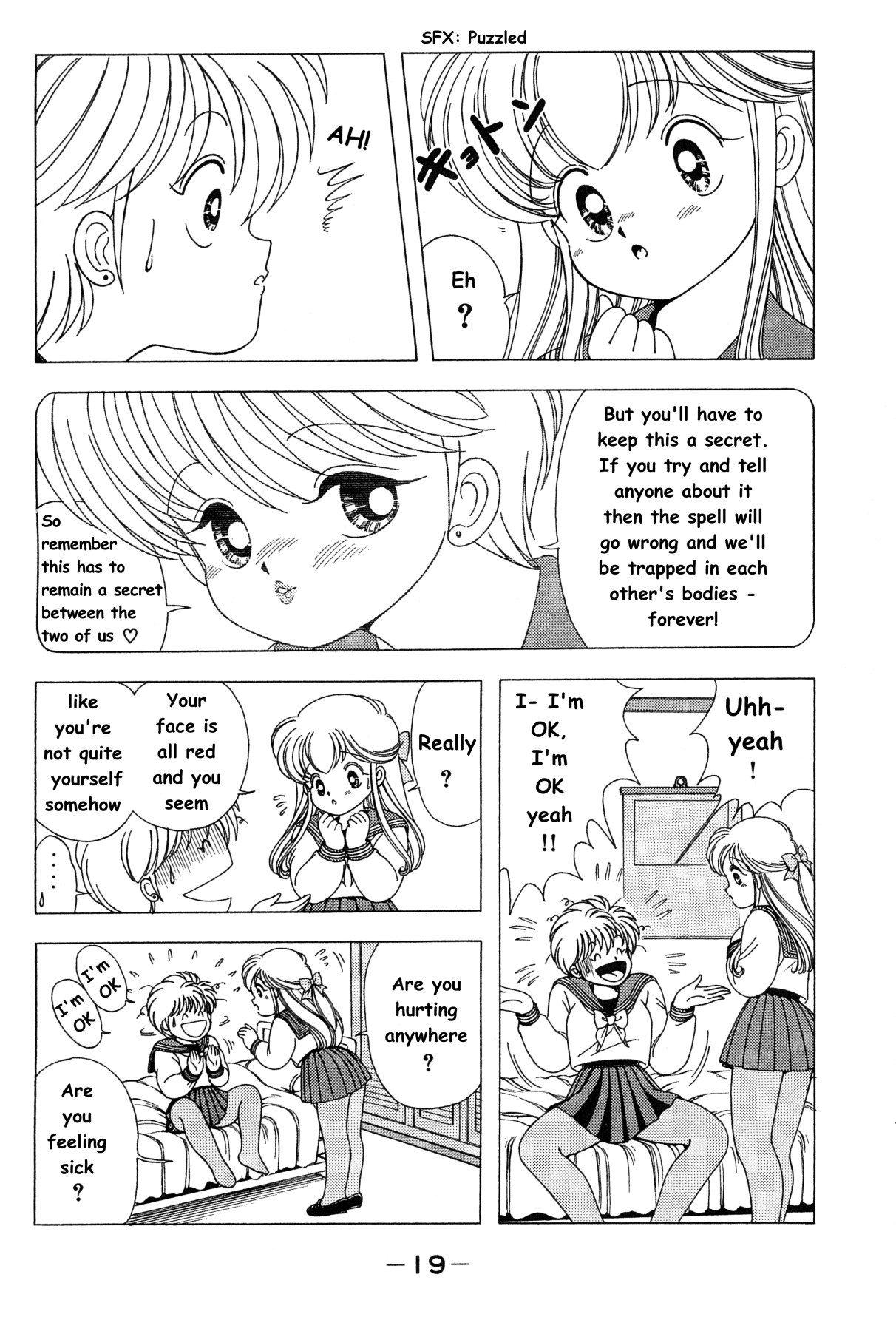Nana-chan wa Ore no Mono Chapter 1.2 page 21 - Chapter 1 v2 : Whose Body Is Who?