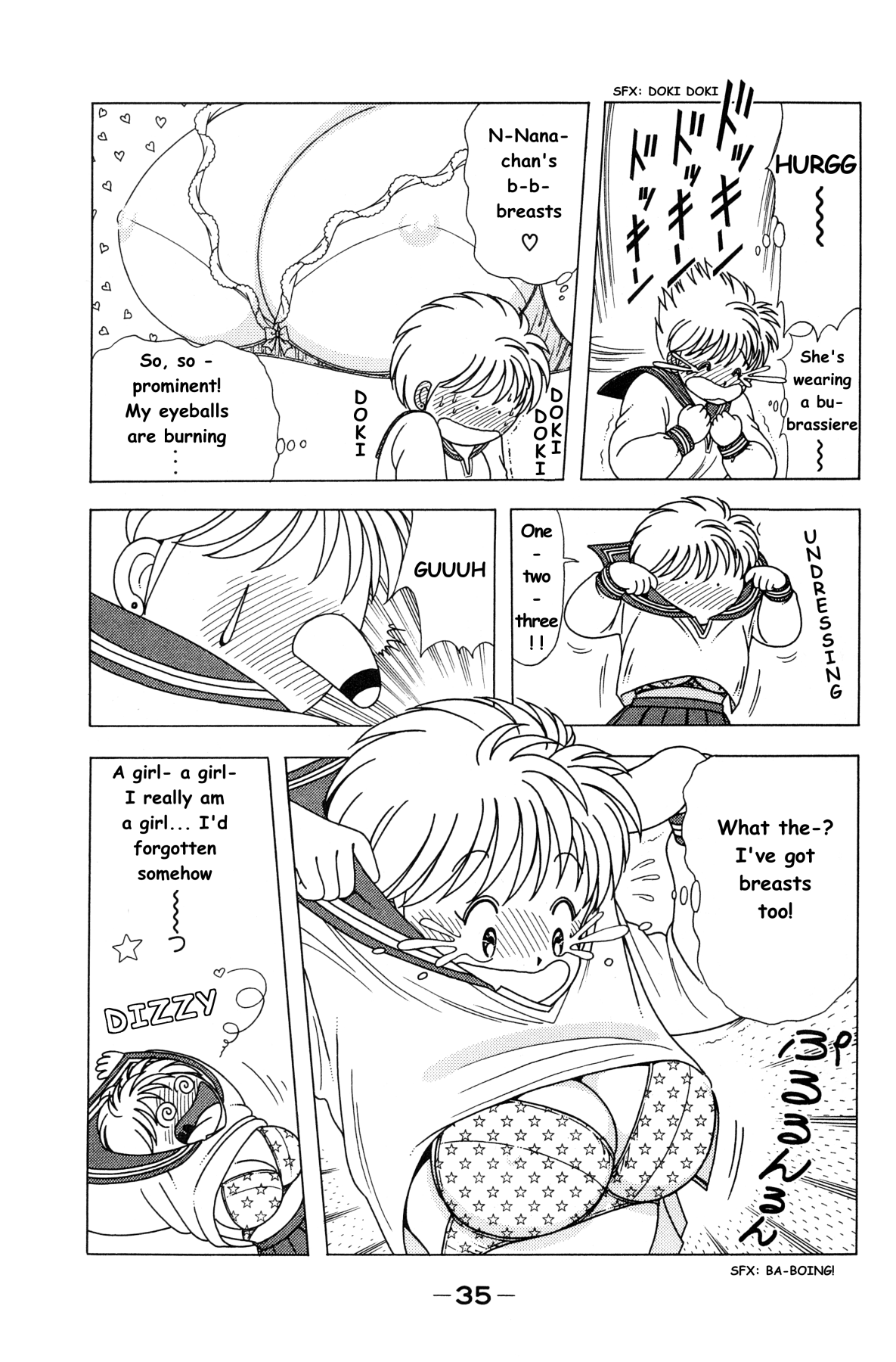 Nana-chan wa Ore no Mono Chapter 1.2 page 37 - Chapter 1 v2 : Whose Body Is Who?