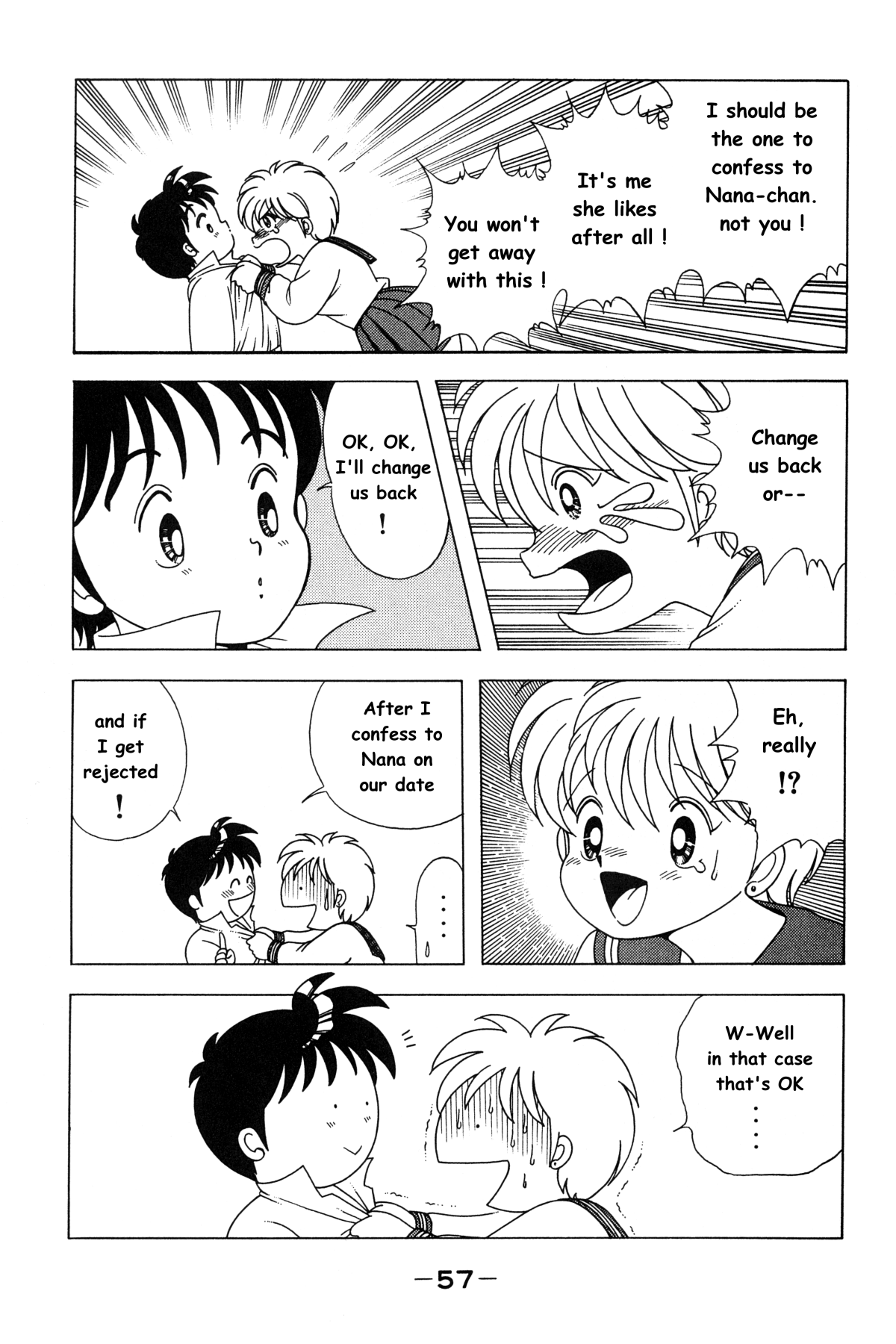 Nana-chan wa Ore no Mono Chapter 1.2 page 59 - Chapter 1 v2 : Whose Body Is Who?