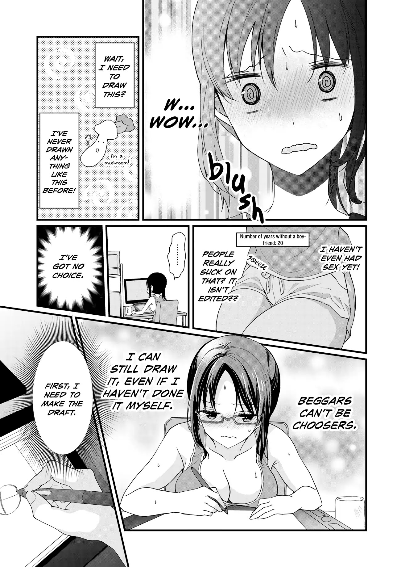 Nana Shimazaki, Looking For Work Chapter 0 page 6 - Chapter 0: Oneshot