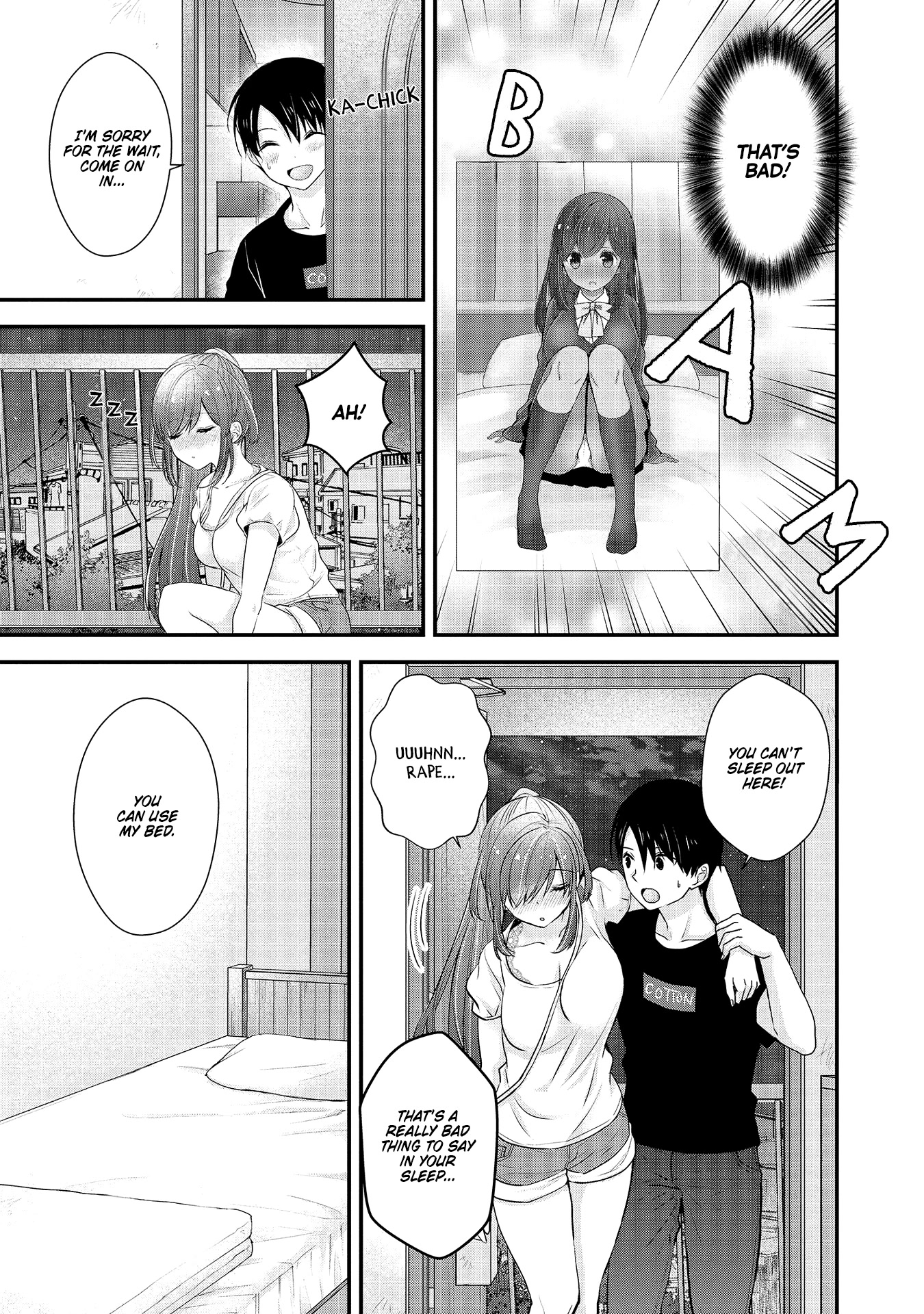 Nana Shimazaki, Looking For Work Chapter 12 page 9 - Chapter 12: Do you mind if I come over?