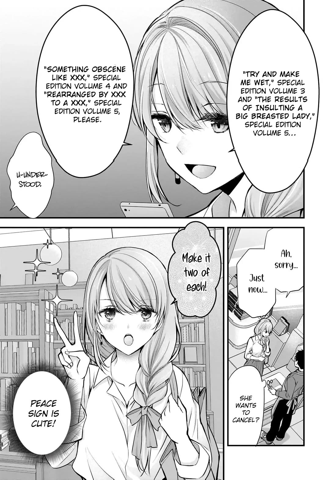 Nana Shimazaki, Looking For Work Chapter 24.5 page 3 - Chapter 24.5