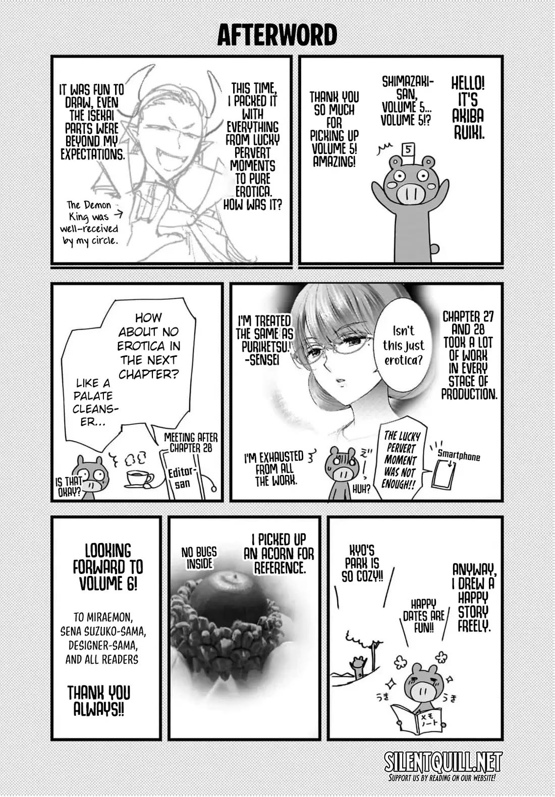 Nana Shimazaki, Looking For Work Chapter 30.5 page 7 - Chapter 30.5