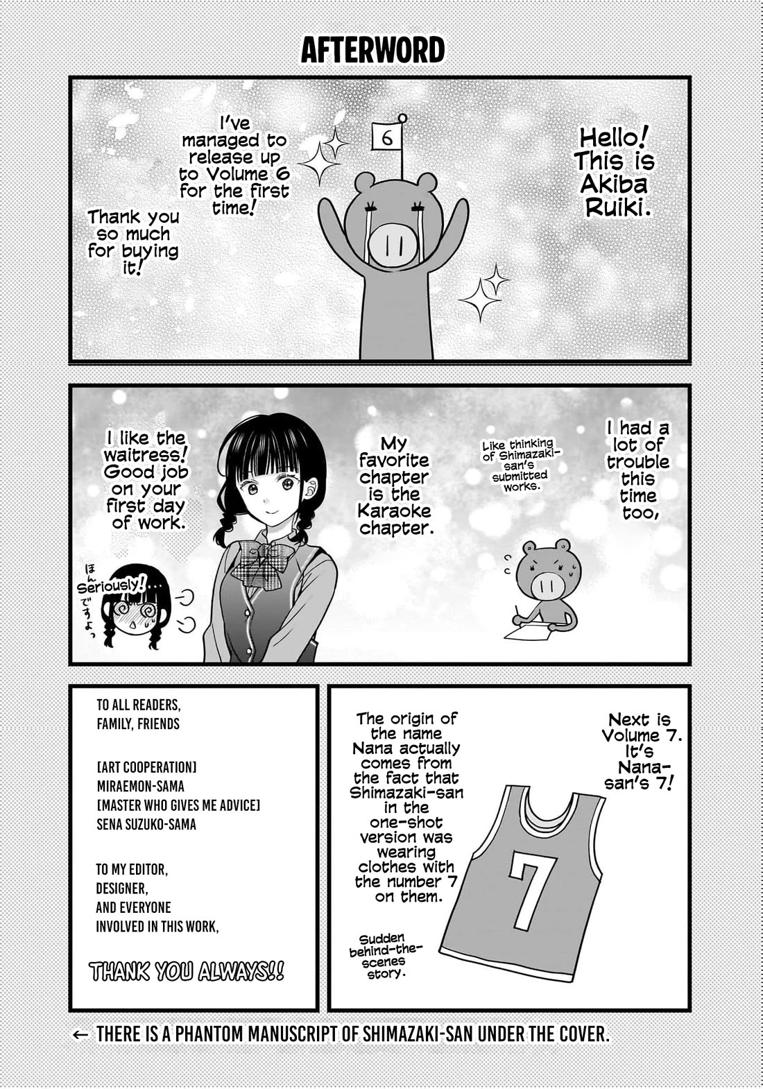 Nana Shimazaki, Looking For Work Chapter 36.5 page 4 - Chapter 36.5