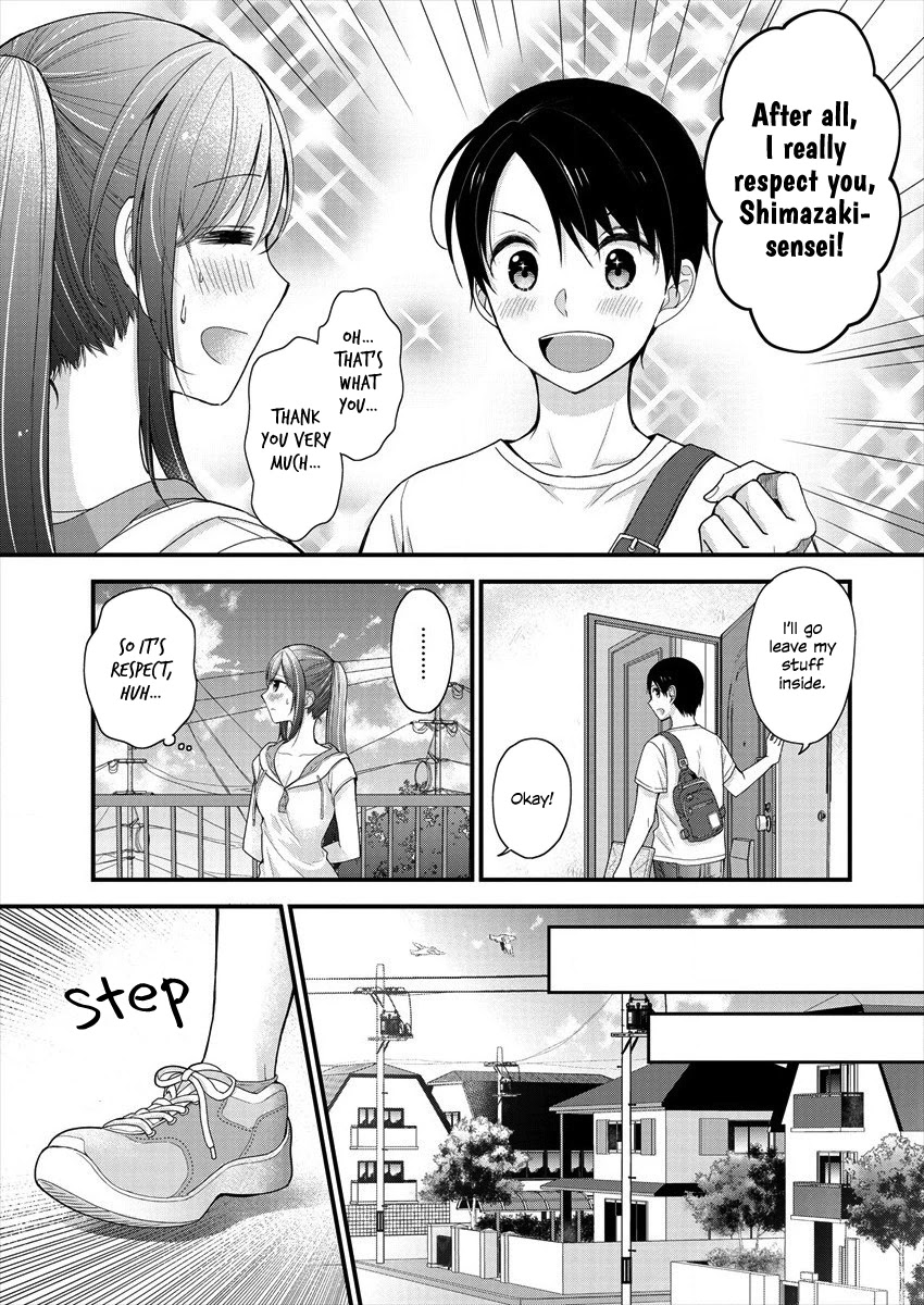 Nana Shimazaki, Looking For Work Chapter 4 page 5 - Chapter 4: Onee-san, Sweat, and Stretching