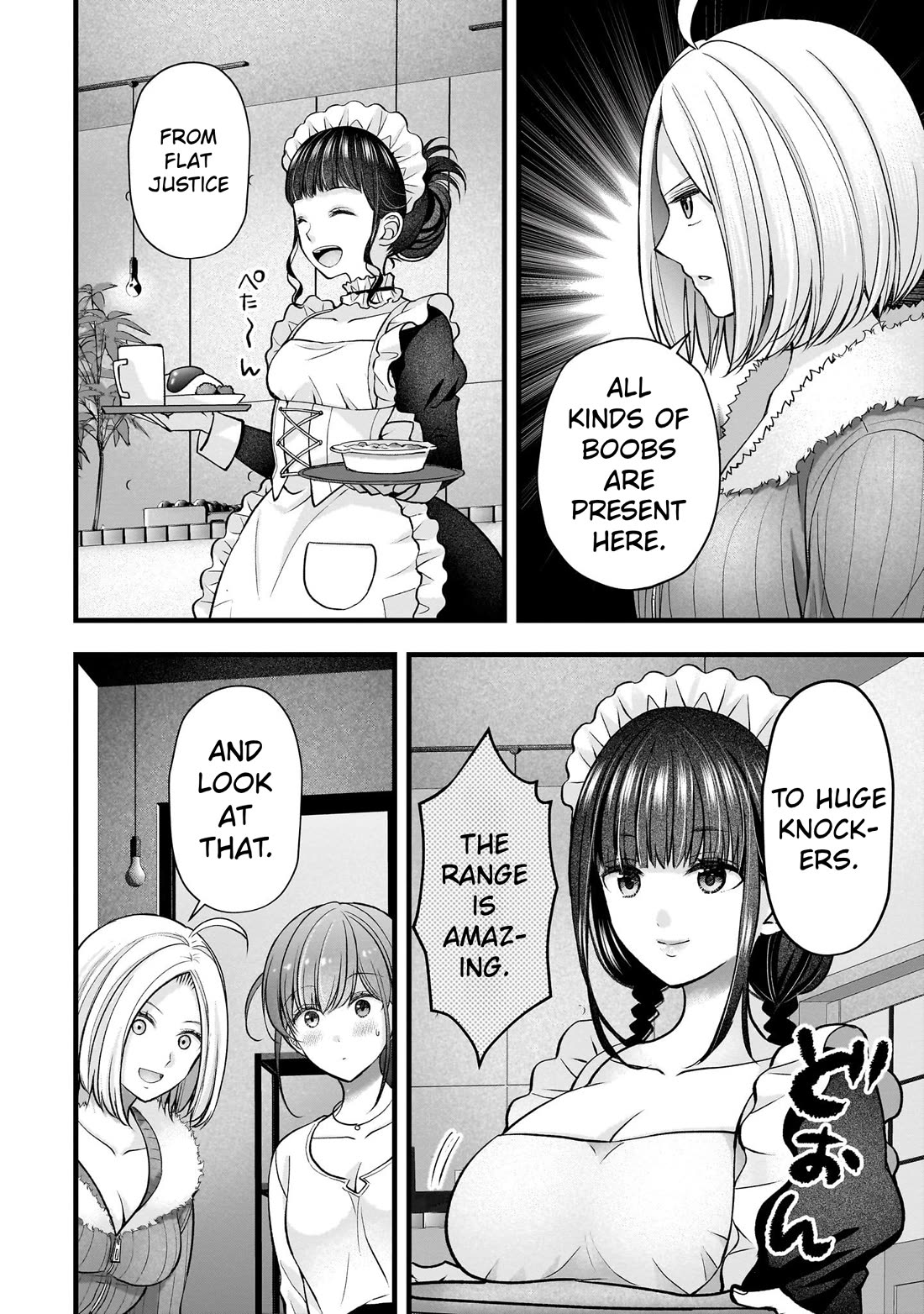 Nana Shimazaki, Looking For Work Chapter 50 page 10 - Chapter 50: Enoki-san's boob tour