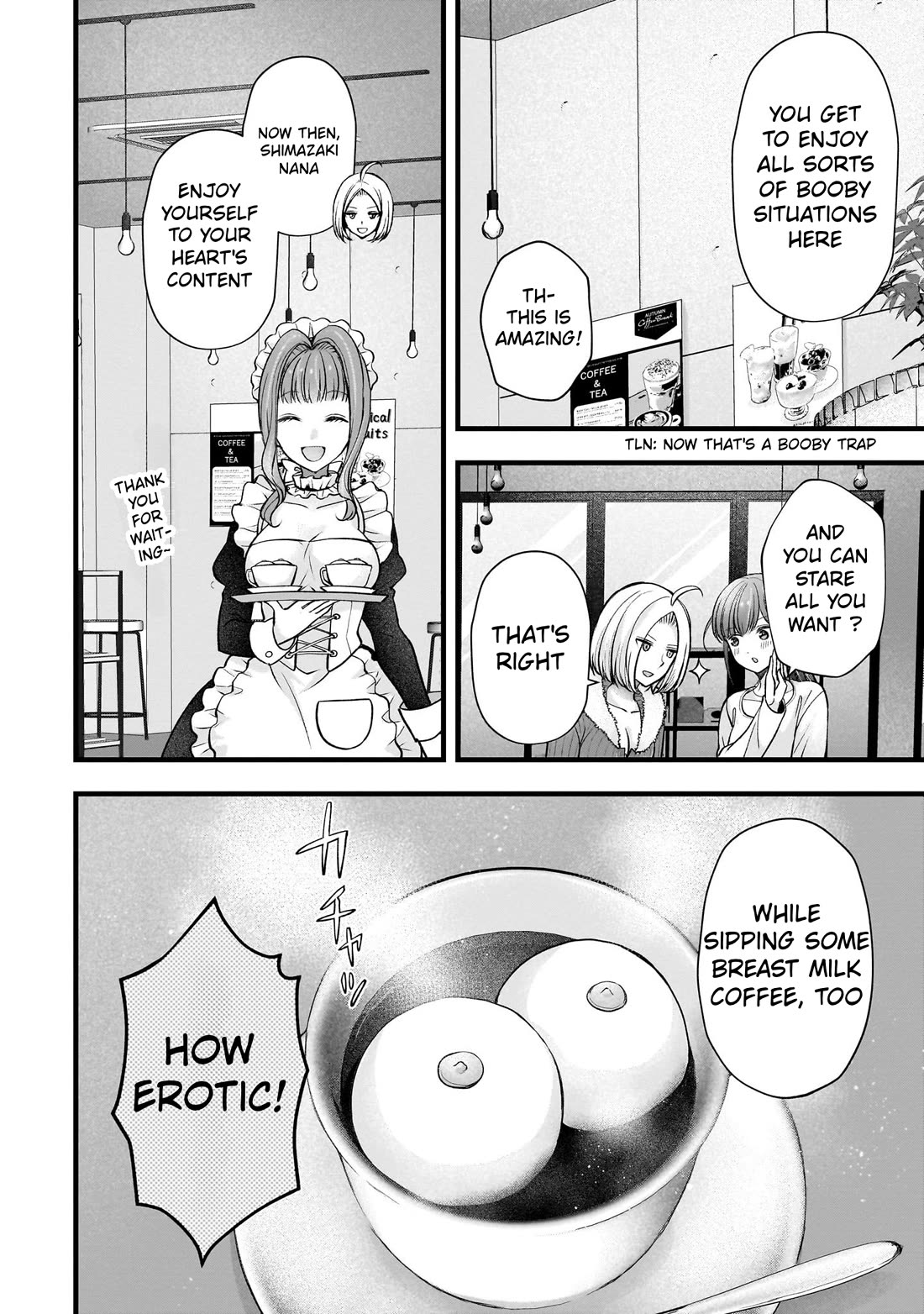 Nana Shimazaki, Looking For Work Chapter 50 page 12 - Chapter 50: Enoki-san's boob tour