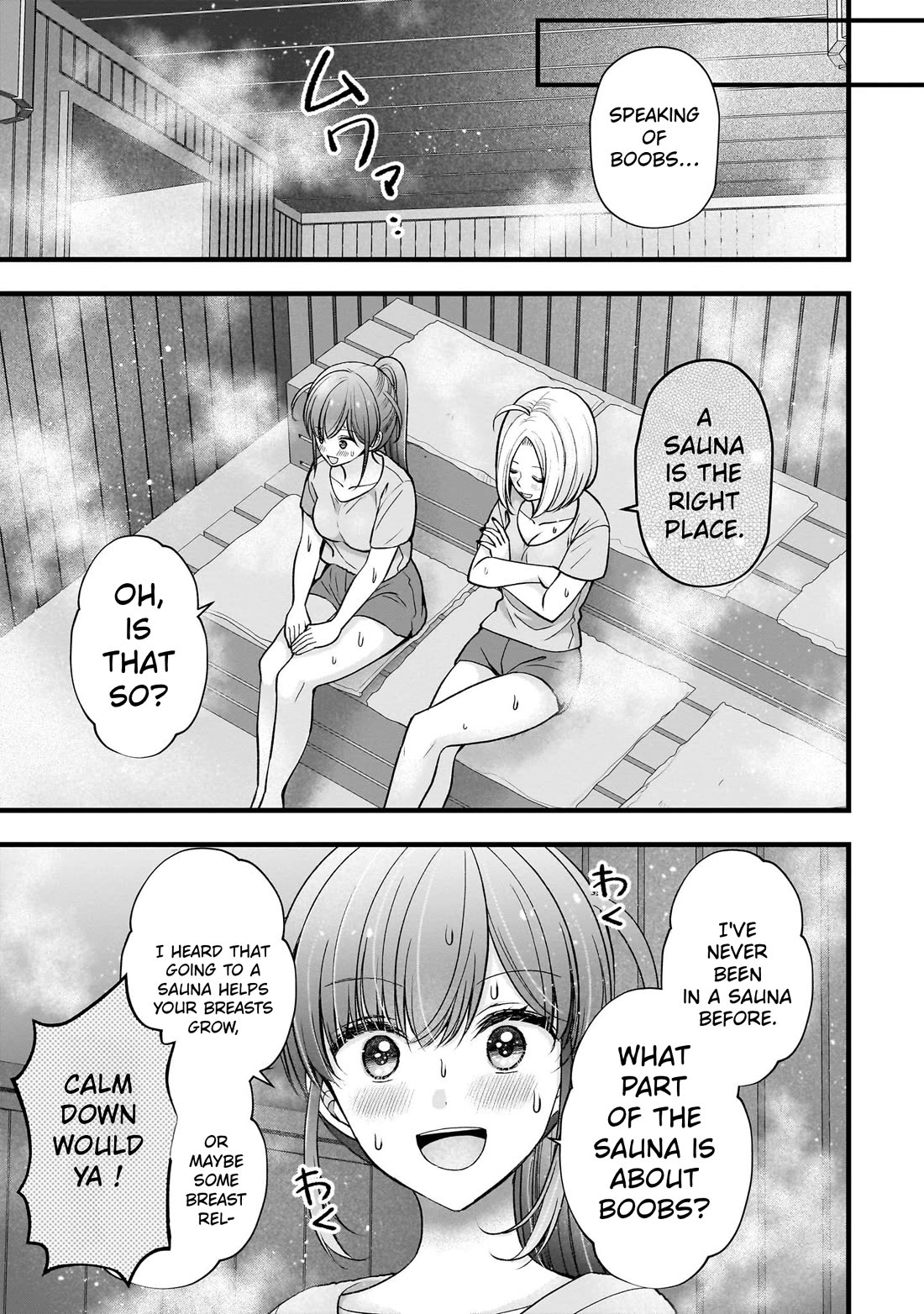 Nana Shimazaki, Looking For Work Chapter 50 page 15 - Chapter 50: Enoki-san's boob tour