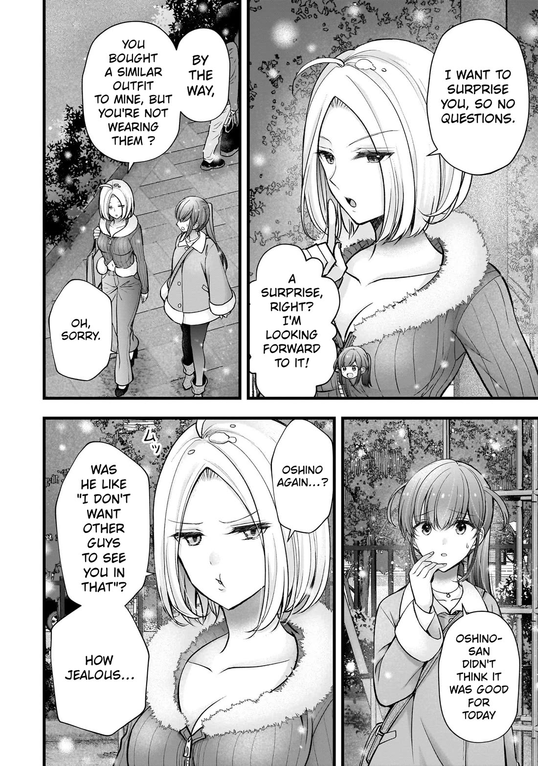 Nana Shimazaki, Looking For Work Chapter 50 page 4 - Chapter 50: Enoki-san's boob tour