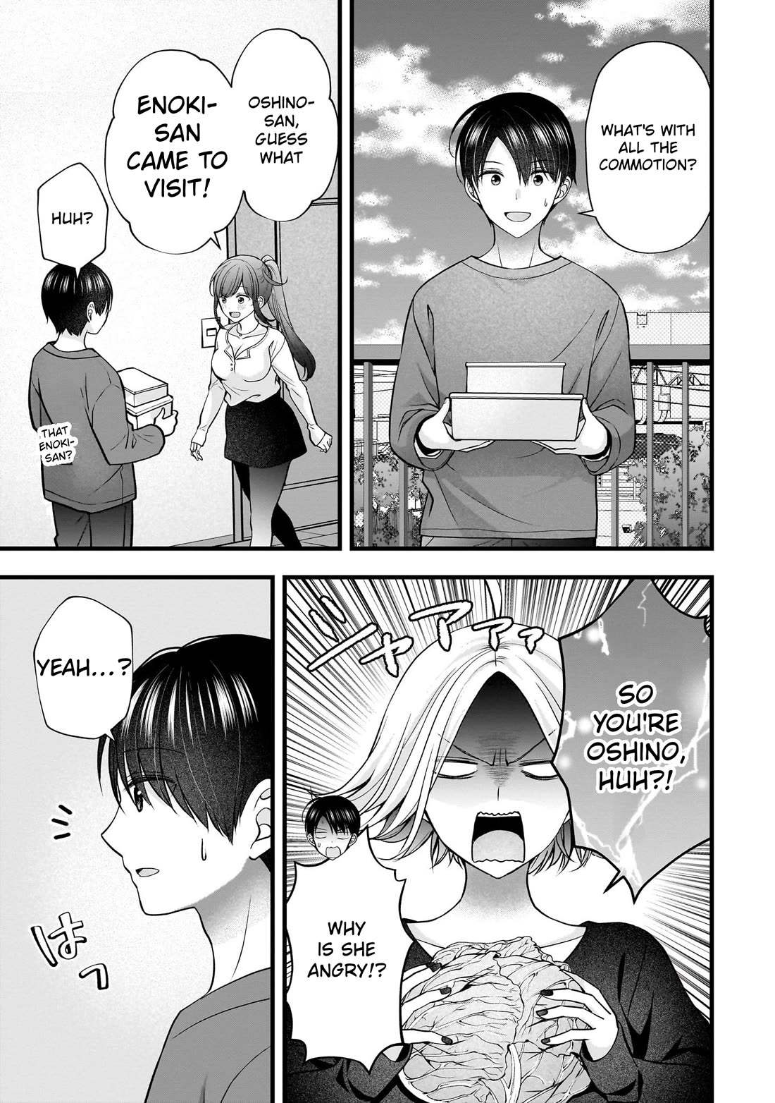 Nana Shimazaki, Looking For Work Chapter 51 page 13 - Chapter 51: Enoki-san has arrived!