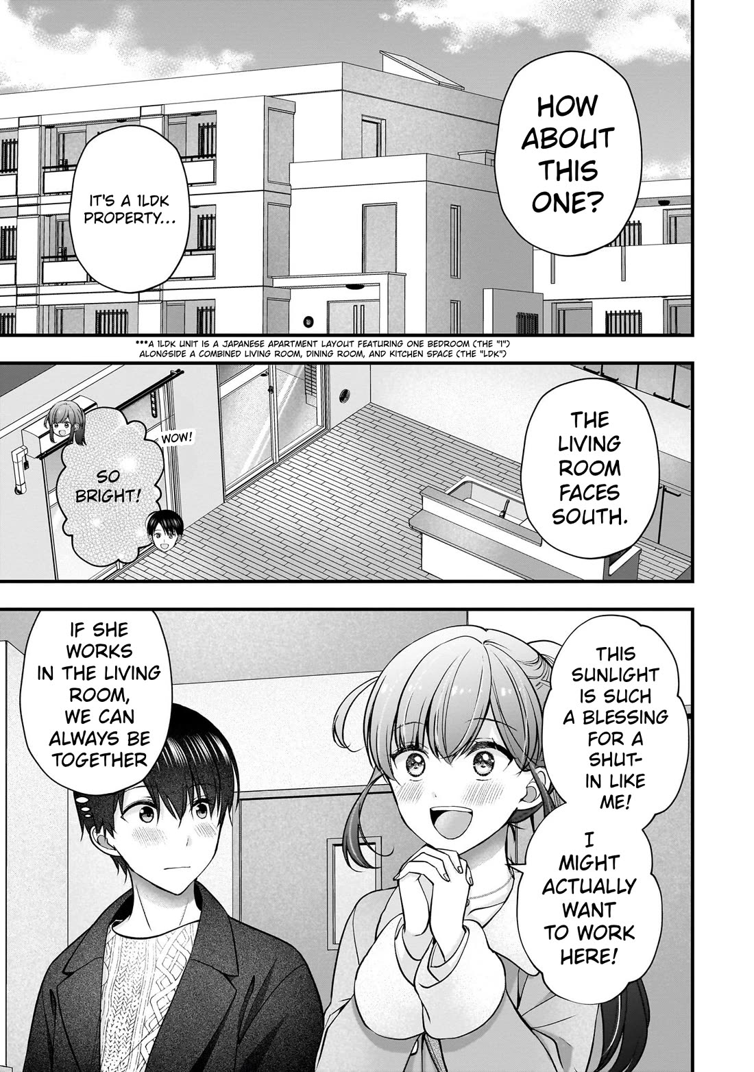 Nana Shimazaki, Looking For Work Chapter 52 page 19 - Chapter 52: Searching for the ideal room