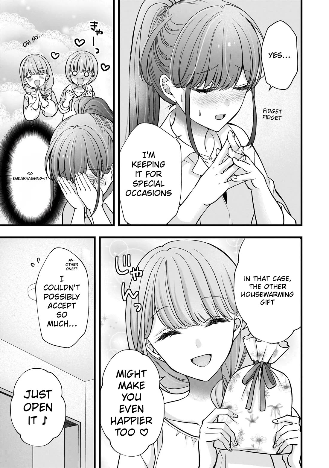 Nana Shimazaki, Looking For Work Chapter 53 page 13 - Chapter 53: We've started living together