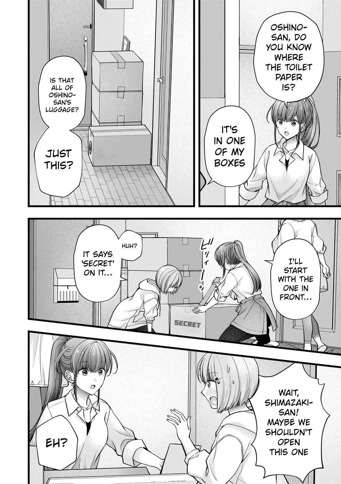 Nana Shimazaki, Looking For Work Chapter 53 page 18 - Chapter 53: We've started living together