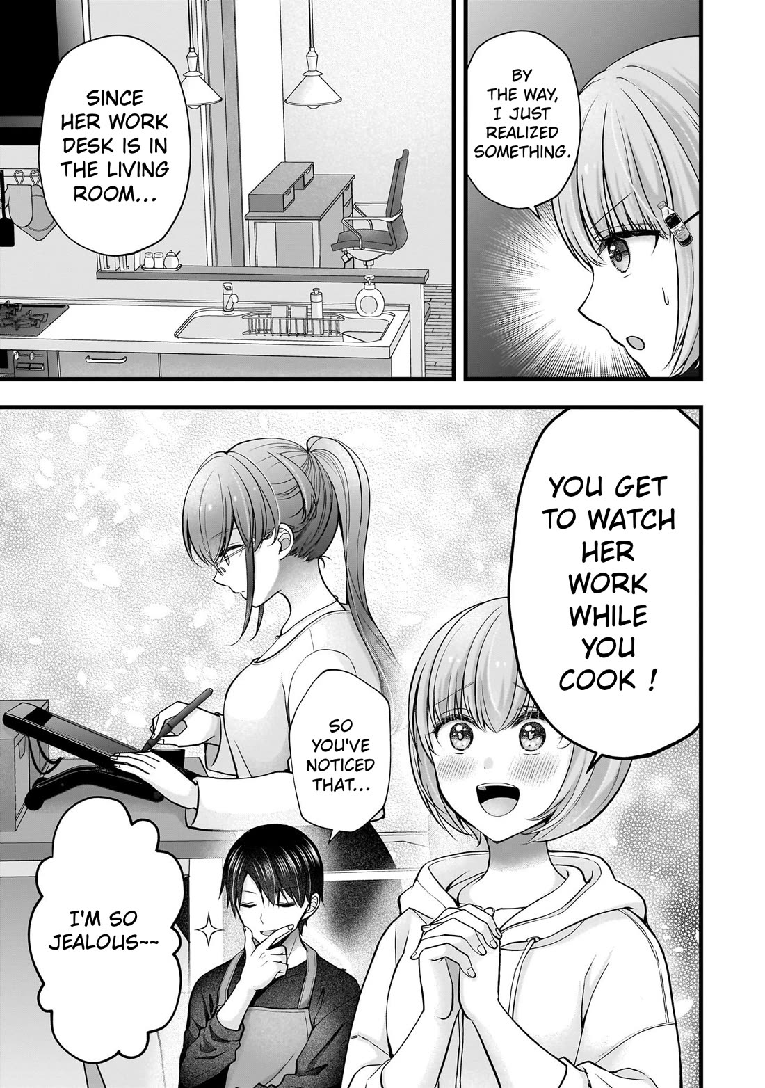 Nana Shimazaki, Looking For Work Chapter 53 page 3 - Chapter 53: We've started living together