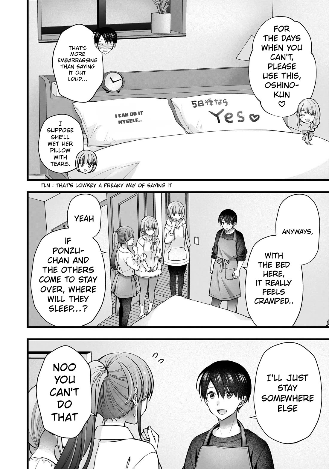 Nana Shimazaki, Looking For Work Chapter 53 page 8 - Chapter 53: We've started living together