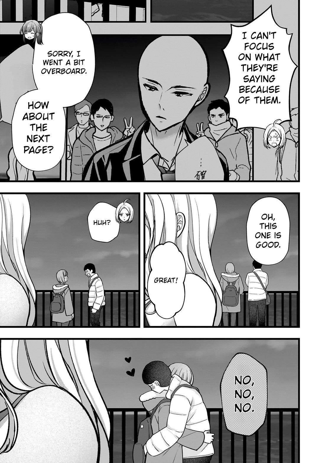 Nana Shimazaki, Looking For Work Chapter 56 page 15 - Chapter 56: Visiting Enoki's room
