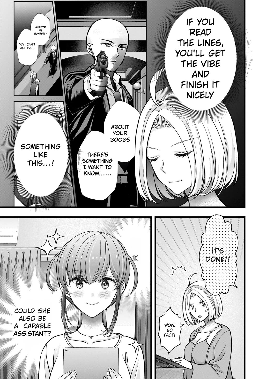 Nana Shimazaki, Looking For Work Chapter 56 page 7 - Chapter 56: Visiting Enoki's room