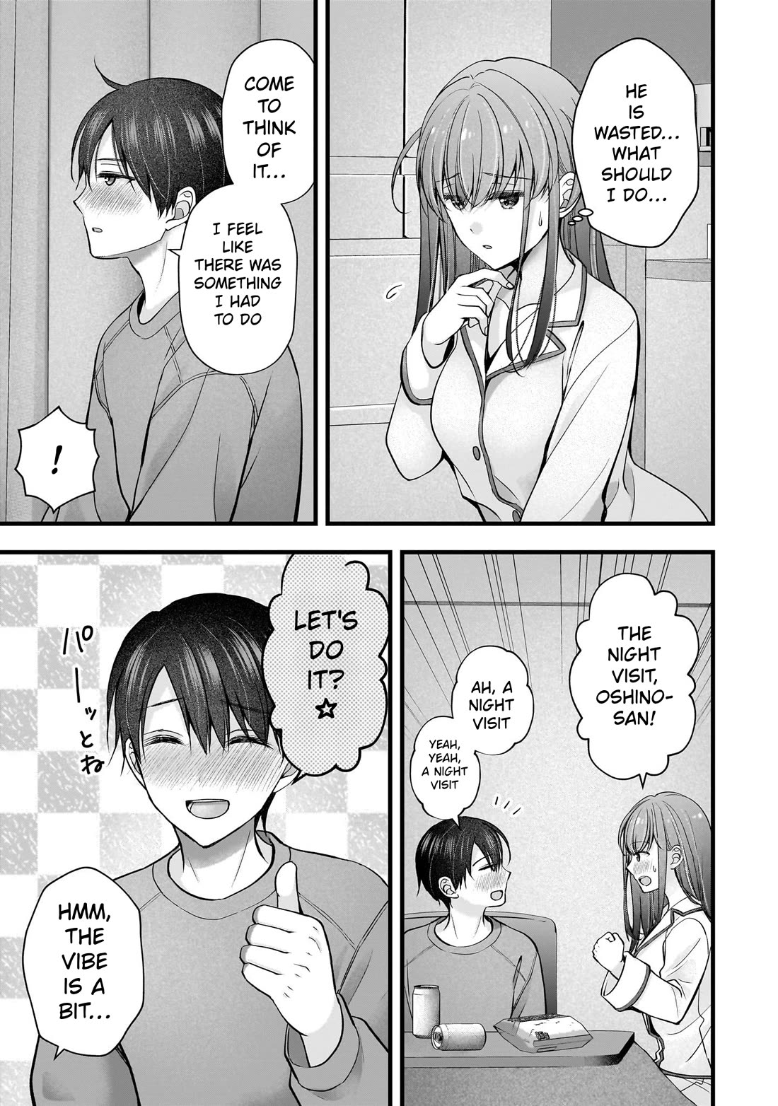 Nana Shimazaki, Looking For Work Chapter 57 page 15 - Chapter 57: My first night visit