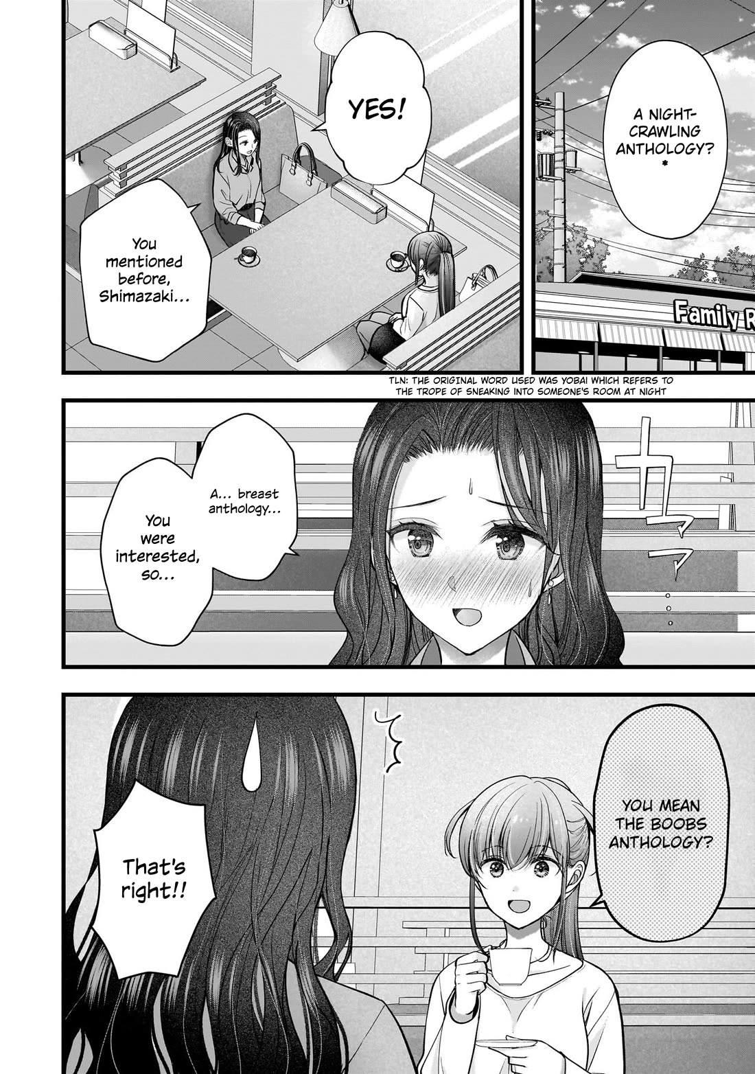 Nana Shimazaki, Looking For Work Chapter 57 page 2 - Chapter 57: My first night visit