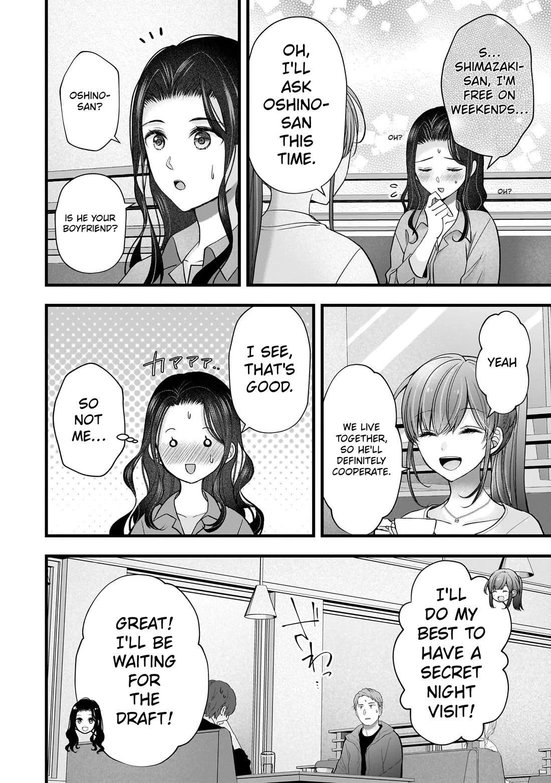 Nana Shimazaki, Looking For Work Chapter 57 page 6 - Chapter 57: My first night visit