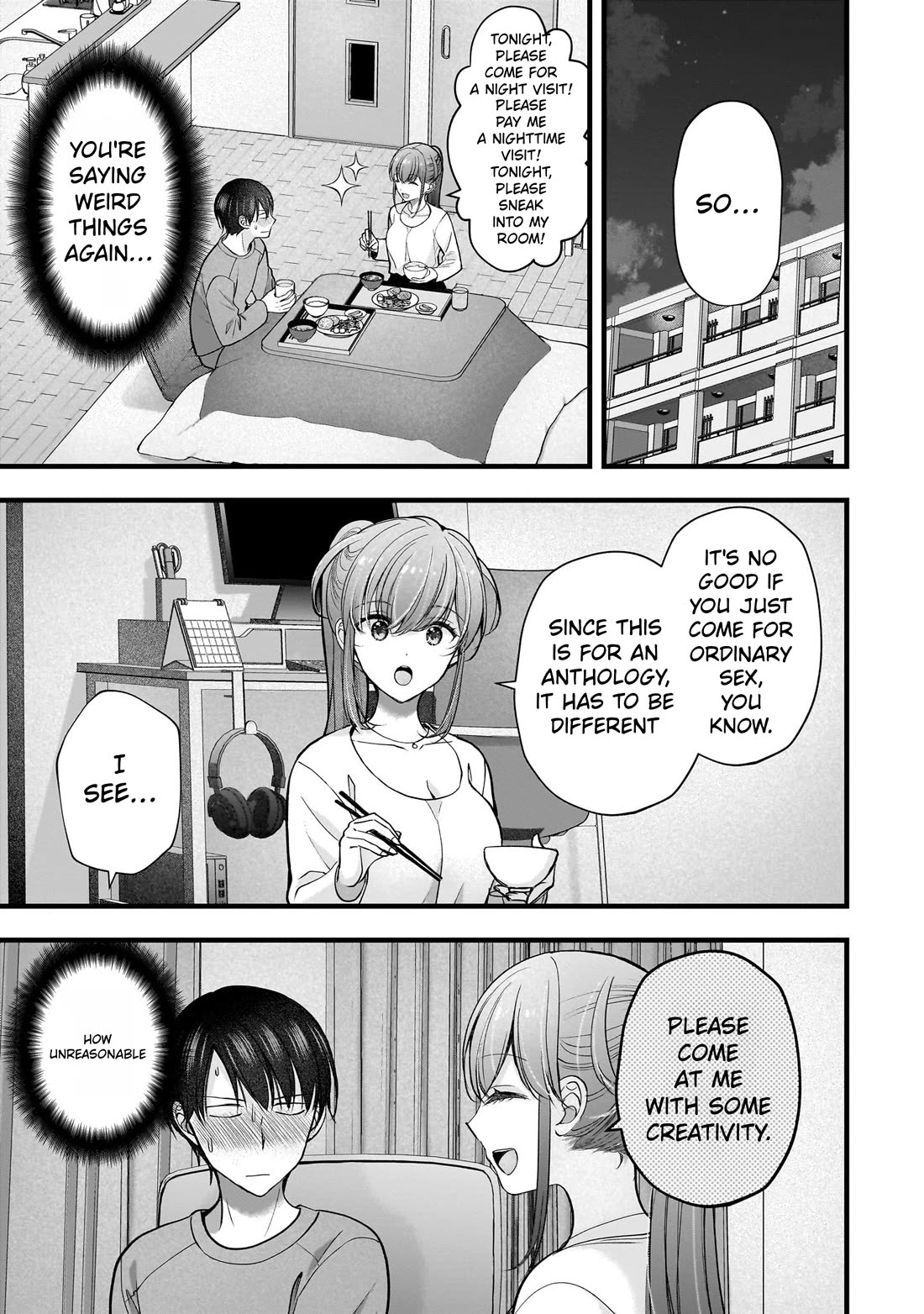 Nana Shimazaki, Looking For Work Chapter 57 page 7 - Chapter 57: My first night visit