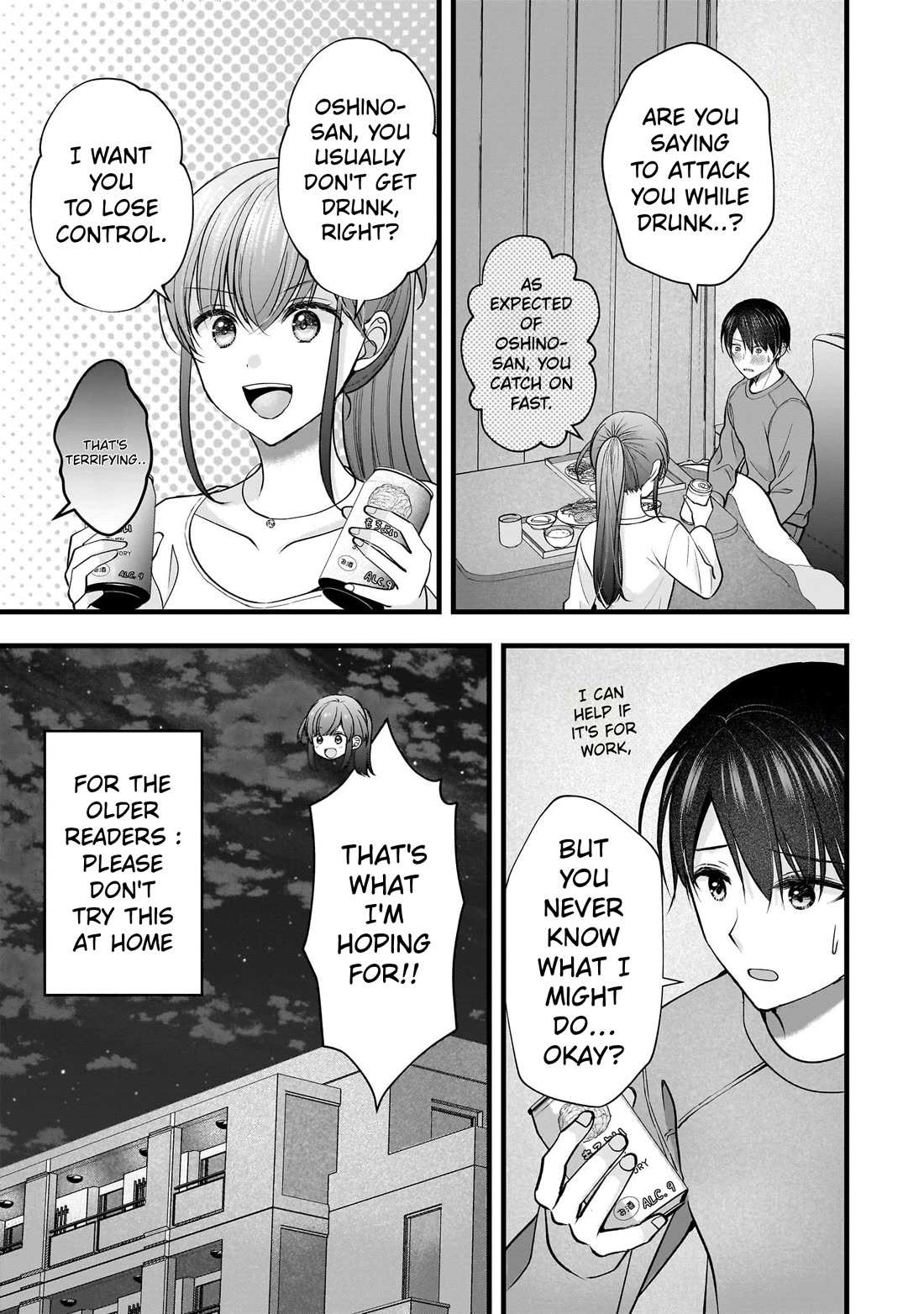 Nana Shimazaki, Looking For Work Chapter 57 page 9 - Chapter 57: My first night visit