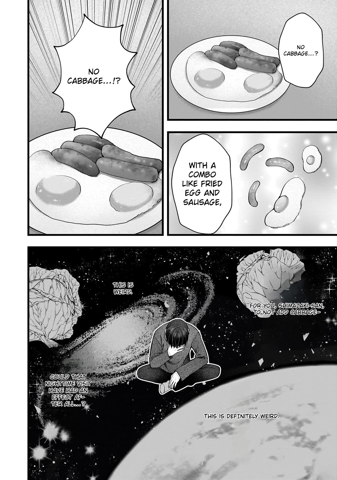 Nana Shimazaki, Looking For Work Chapter 58 page 10 - Chapter 58: Isn't this different from a night visit