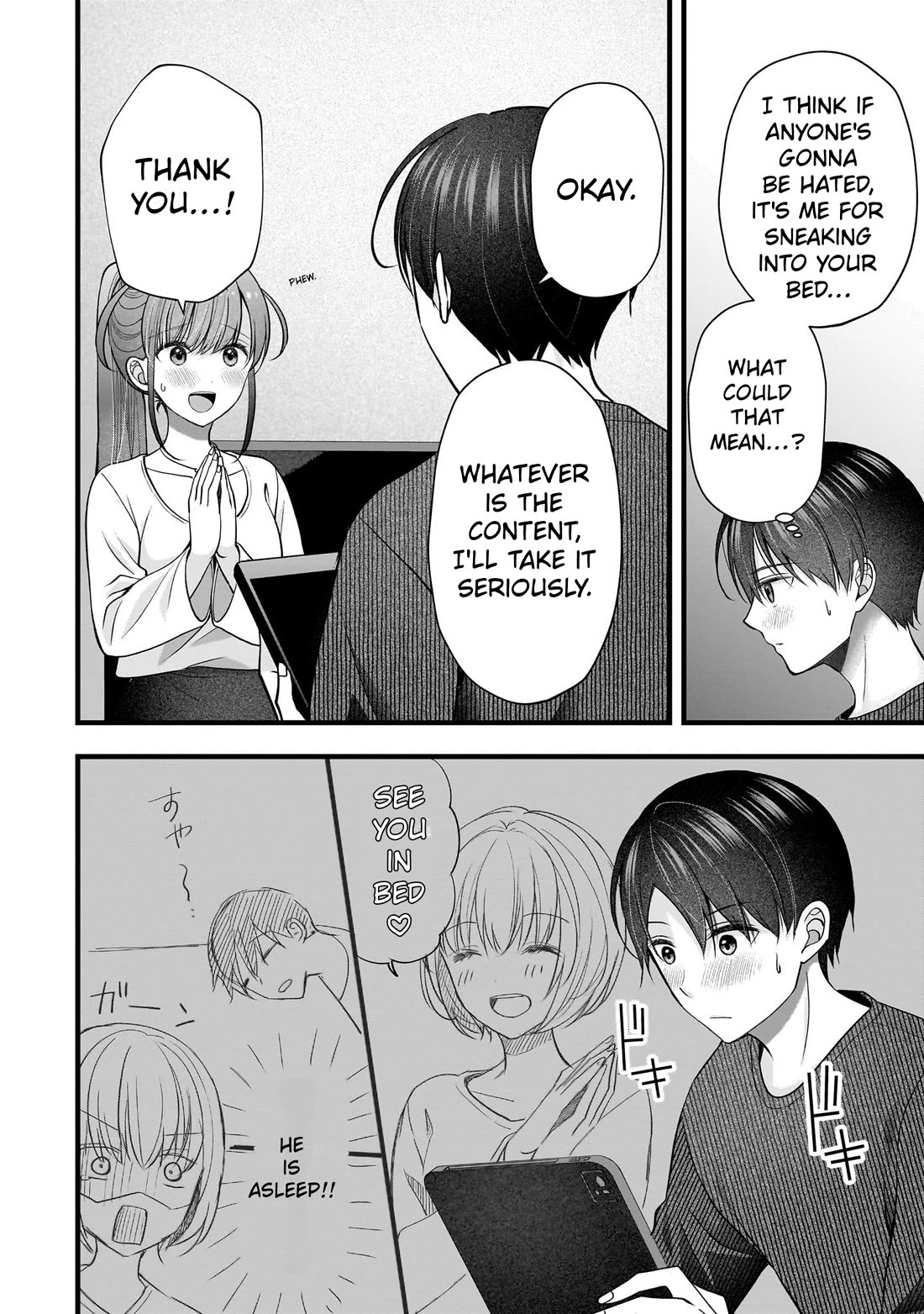 Nana Shimazaki, Looking For Work Chapter 58 page 22 - Chapter 58: Isn't this different from a night visit