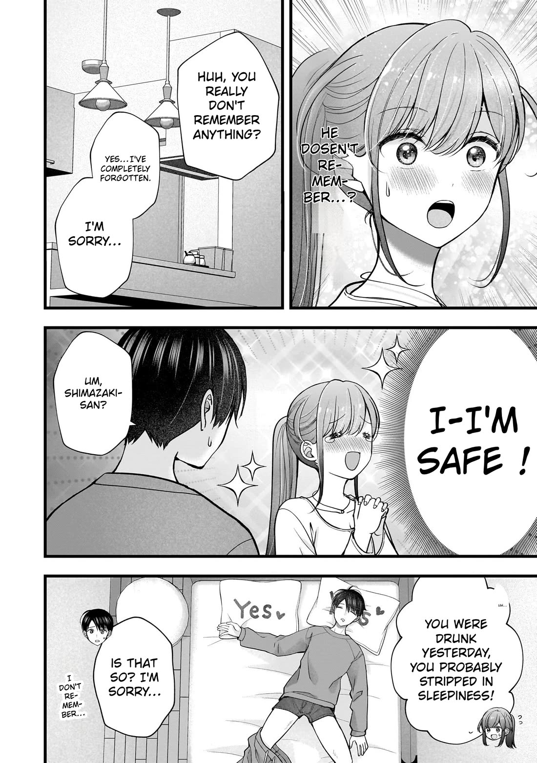 Nana Shimazaki, Looking For Work Chapter 58 page 4 - Chapter 58: Isn't this different from a night visit