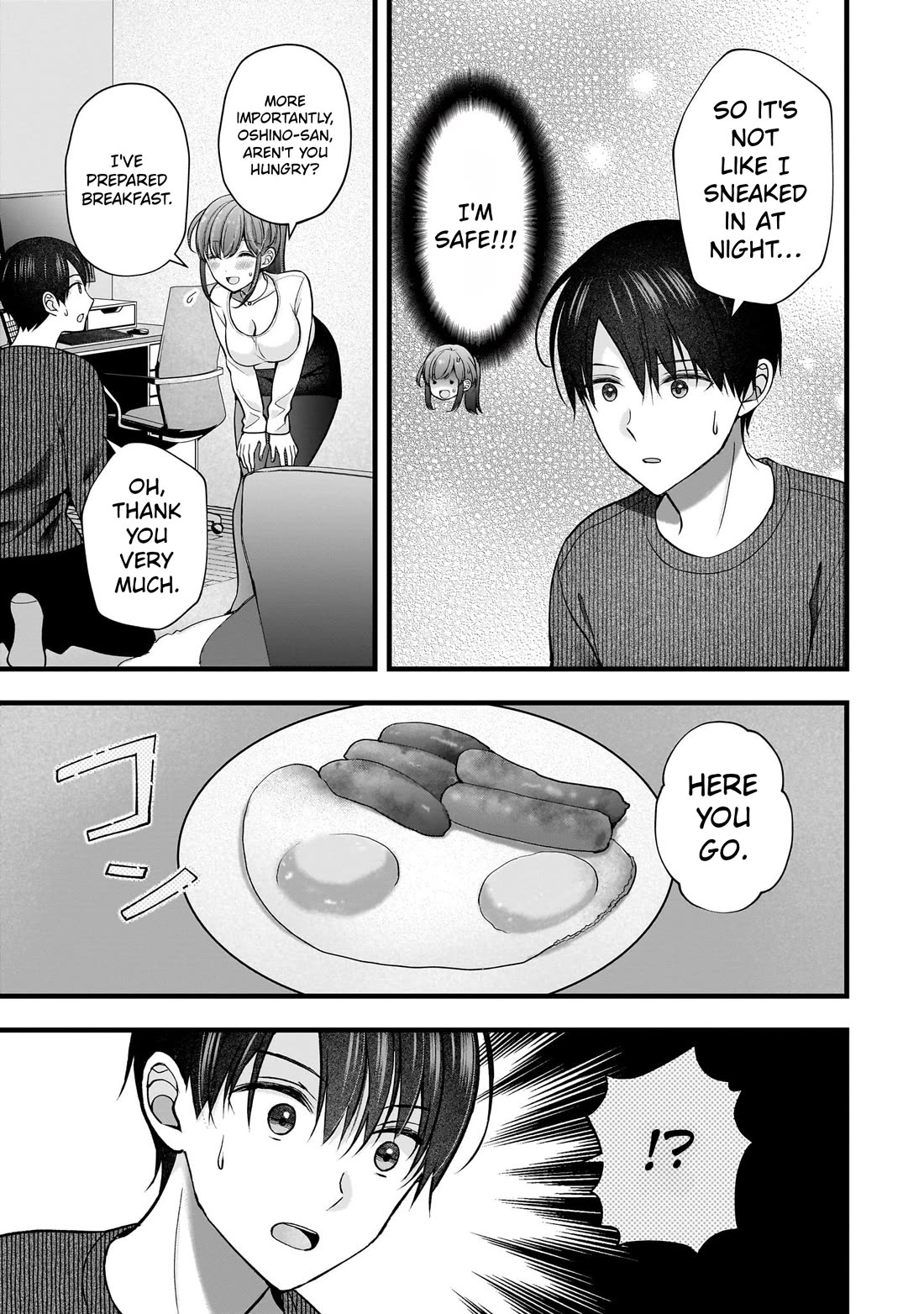 Nana Shimazaki, Looking For Work Chapter 58 page 9 - Chapter 58: Isn't this different from a night visit