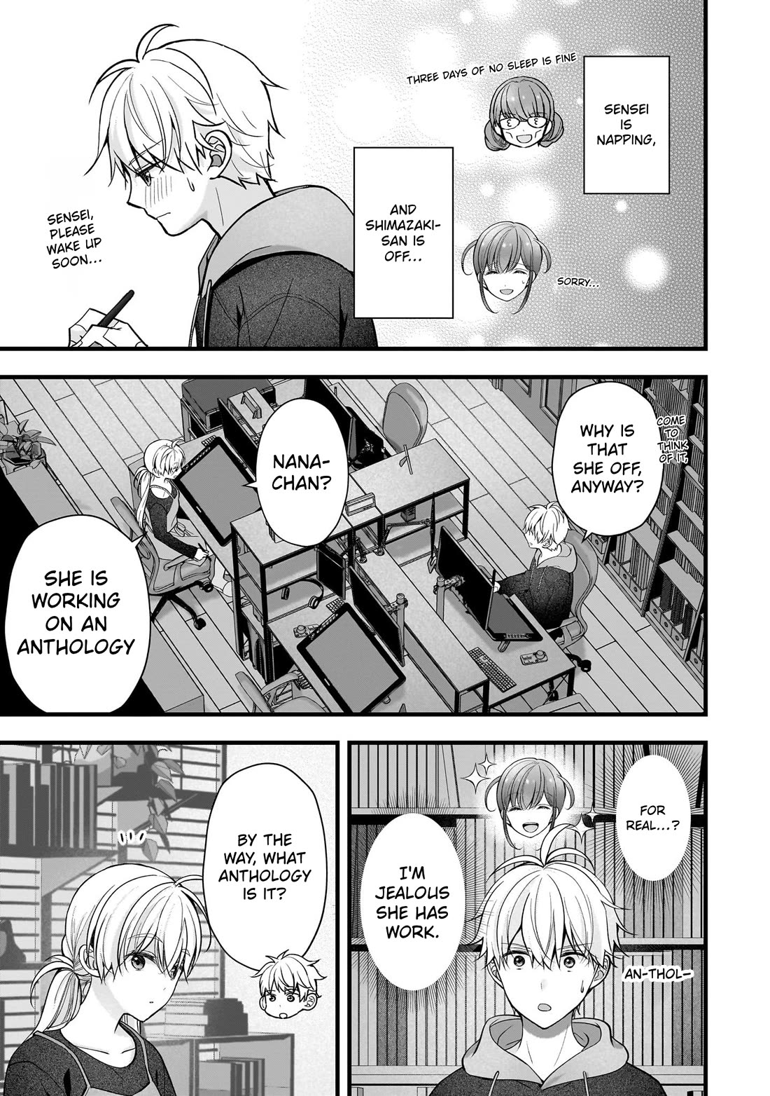 Nana Shimazaki, Looking For Work Chapter 59 page 3 - Chapter 59: Just the two of us