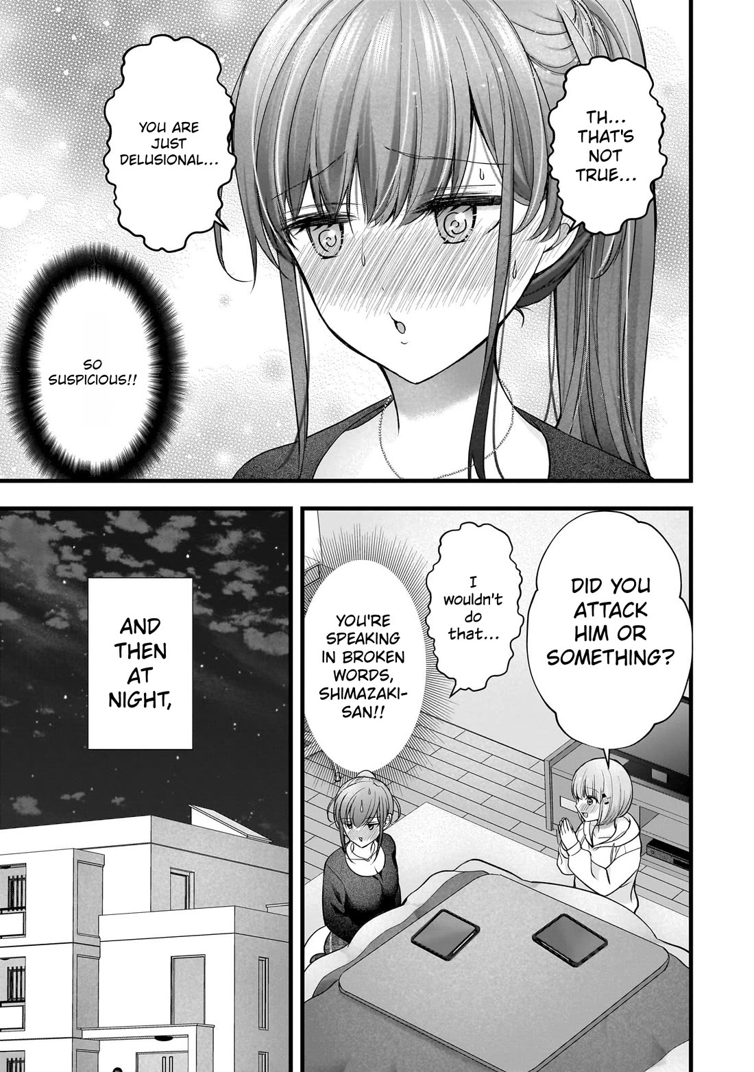 Nana Shimazaki, Looking For Work Chapter 60 page 15 - Chapter 60: Ponzu's sleepless night