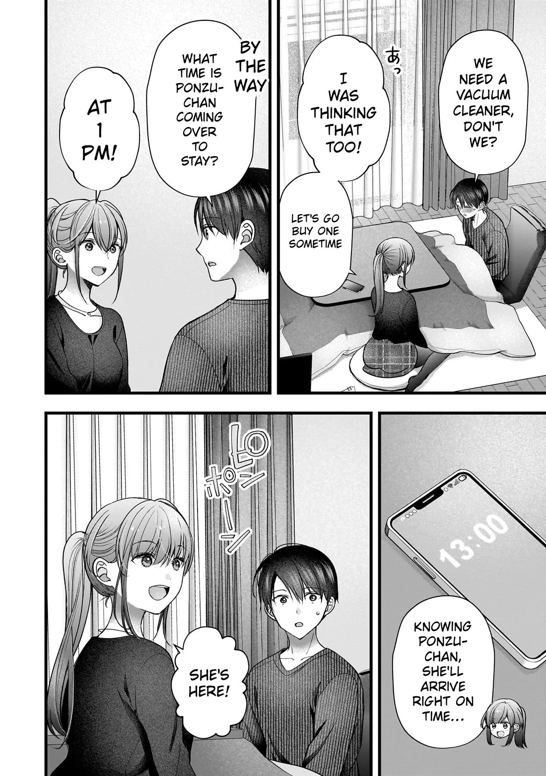 Nana Shimazaki, Looking For Work Chapter 60 page 4 - Chapter 60: Ponzu's sleepless night