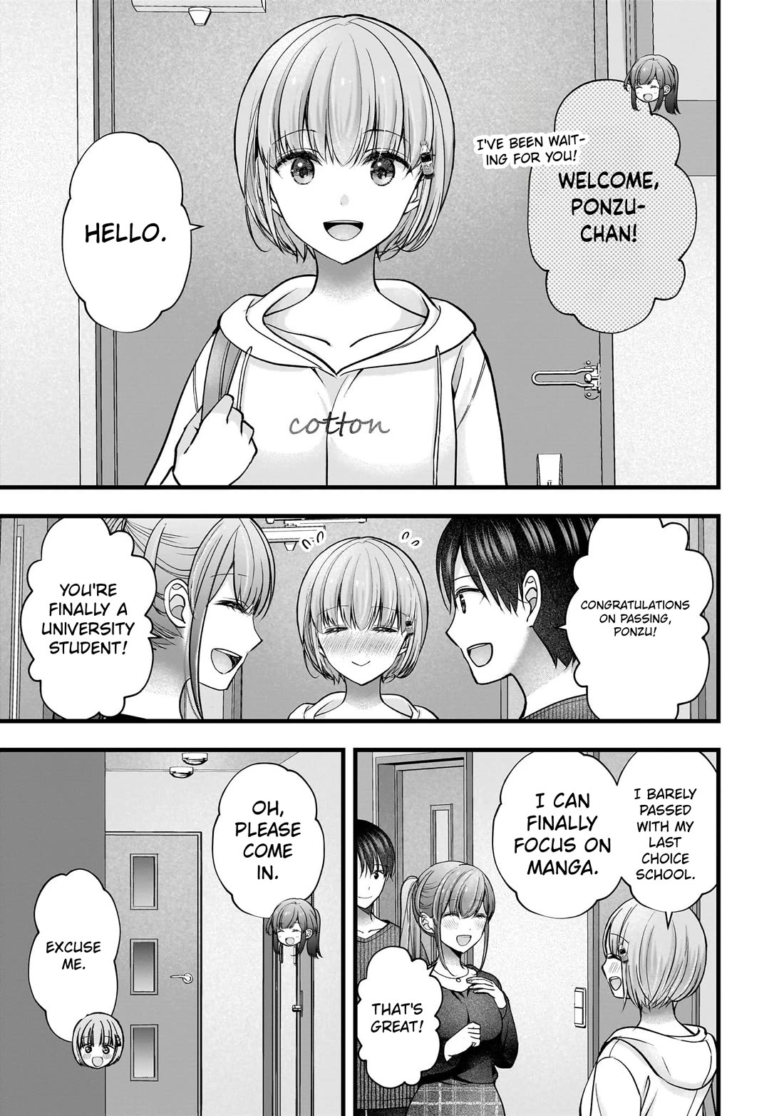Nana Shimazaki, Looking For Work Chapter 60 page 5 - Chapter 60: Ponzu's sleepless night