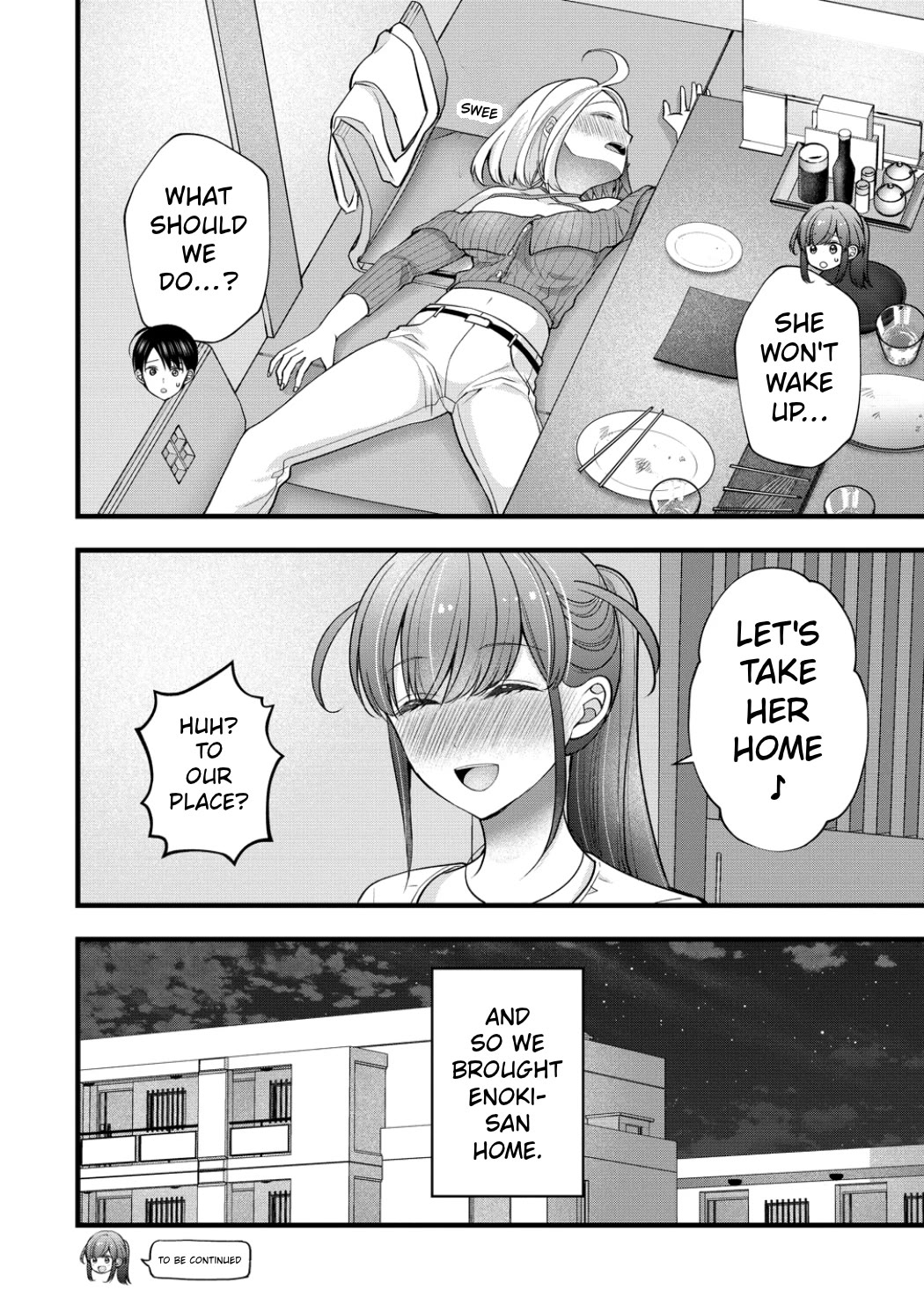 Nana Shimazaki, Looking For Work Chapter 61 page 24 - Chapter 61: The Ecchi Author's Wholesome Drinking Party