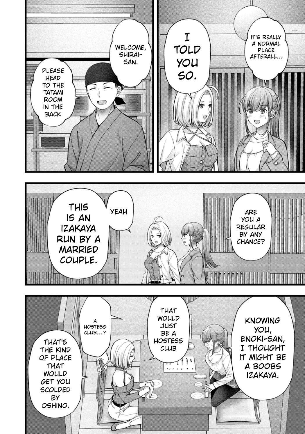 Nana Shimazaki, Looking For Work Chapter 61 page 4 - Chapter 61: The Ecchi Author's Wholesome Drinking Party