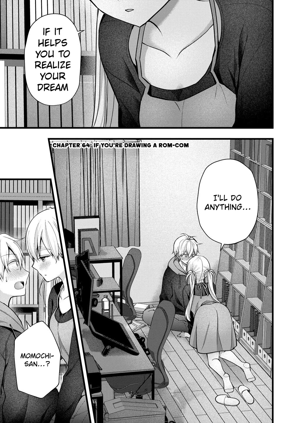 Nana Shimazaki, Looking For Work Chapter 64 page 1 - Chapter 64: If You're drawing a rom-com