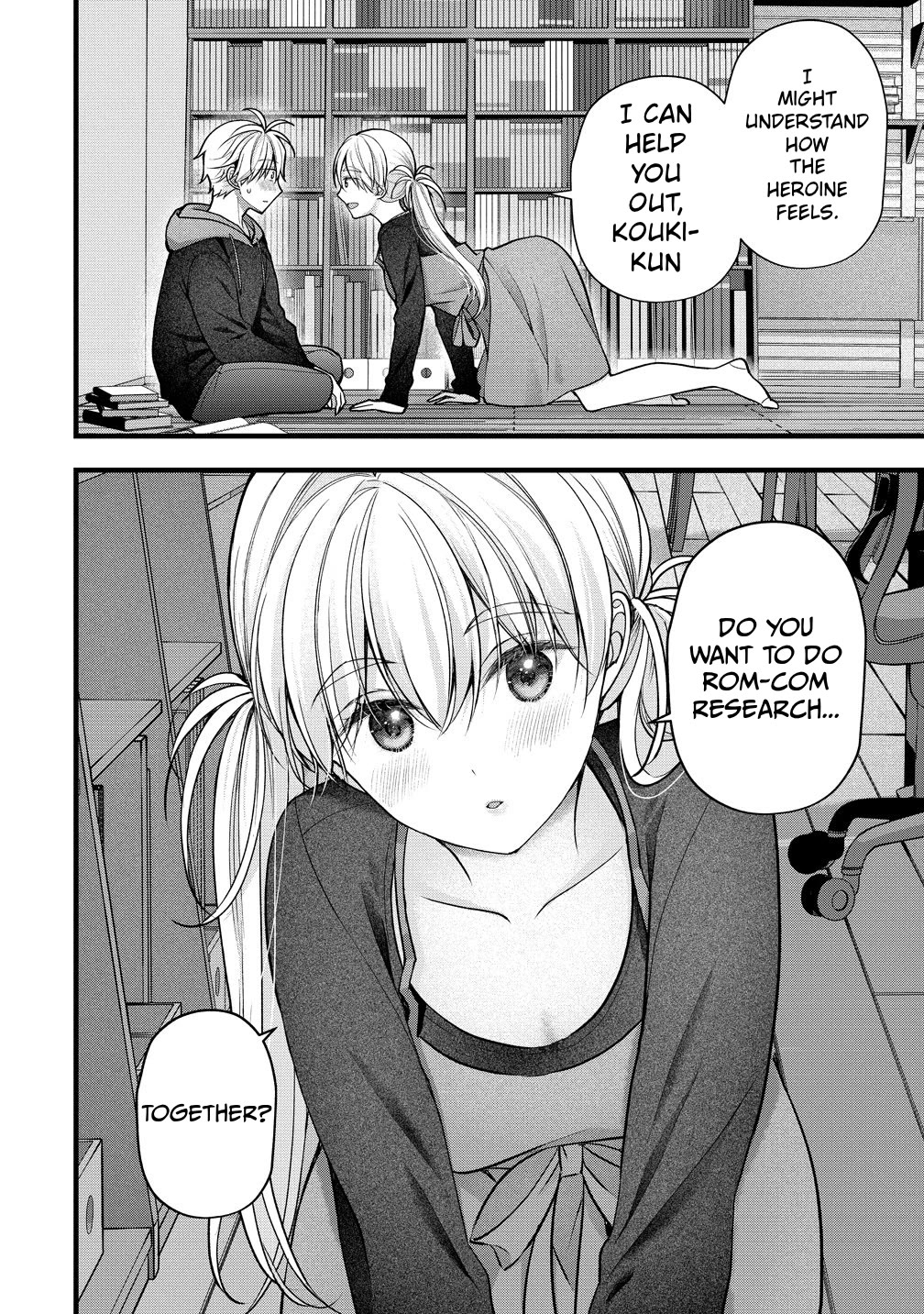 Nana Shimazaki, Looking For Work Chapter 64 page 12 - Chapter 64: If You're drawing a rom-com