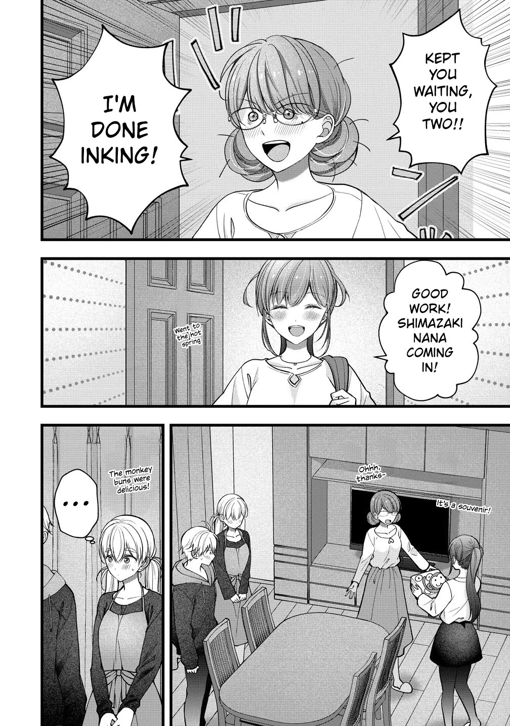Nana Shimazaki, Looking For Work Chapter 64 page 20 - Chapter 64: If You're drawing a rom-com