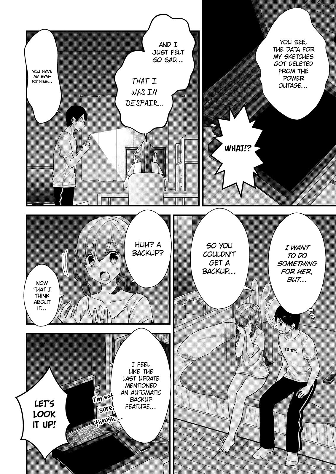 Nana Shimazaki, Looking For Work Chapter 8 page 10 - Chapter 8: When Thunder Rumbles