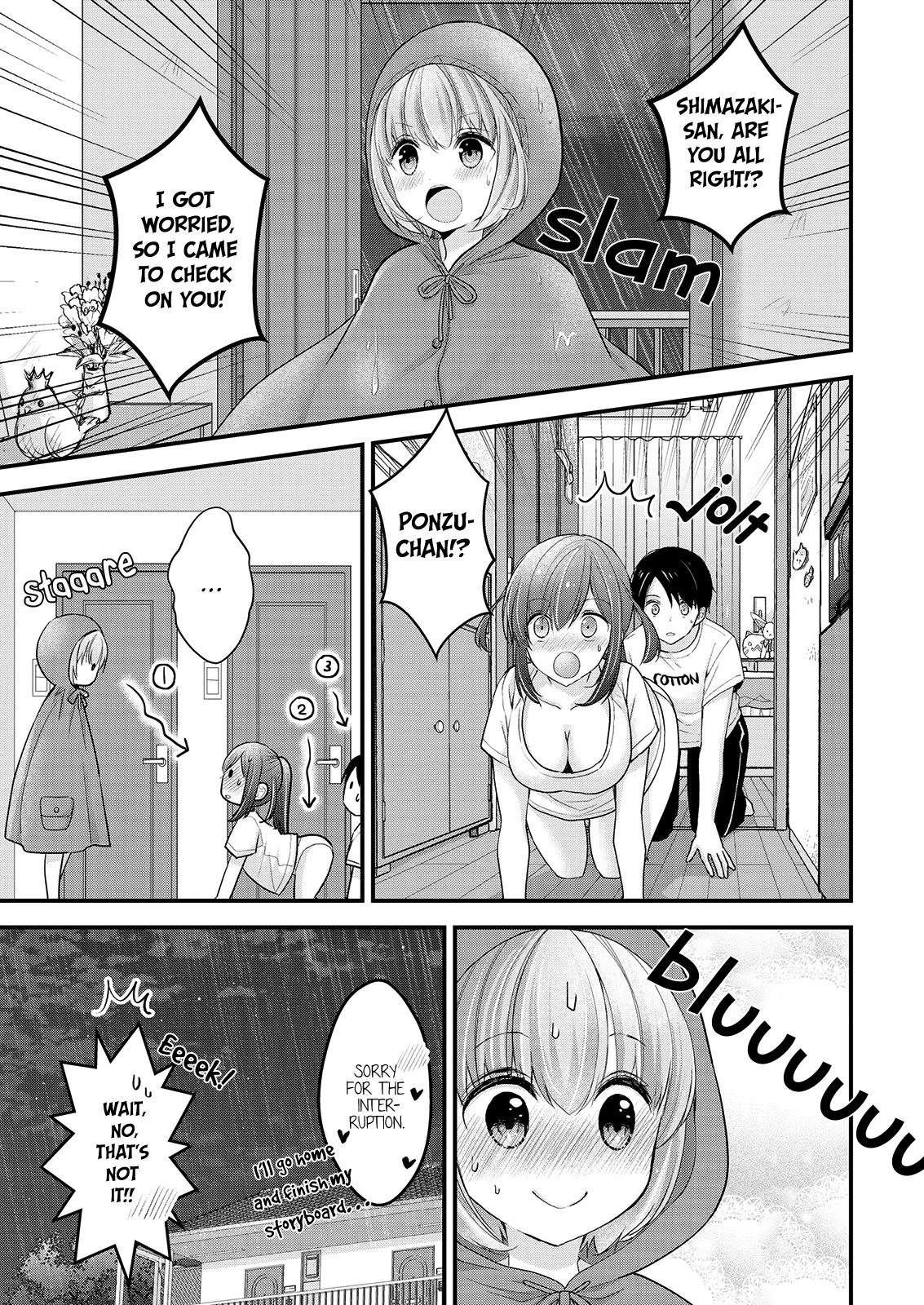 Nana Shimazaki, Looking For Work Chapter 8 page 23 - Chapter 8: When Thunder Rumbles