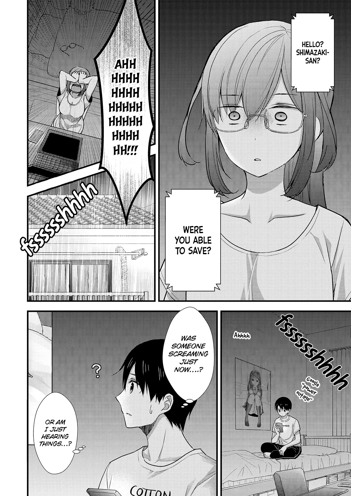 Nana Shimazaki, Looking For Work Chapter 8 page 4 - Chapter 8: When Thunder Rumbles