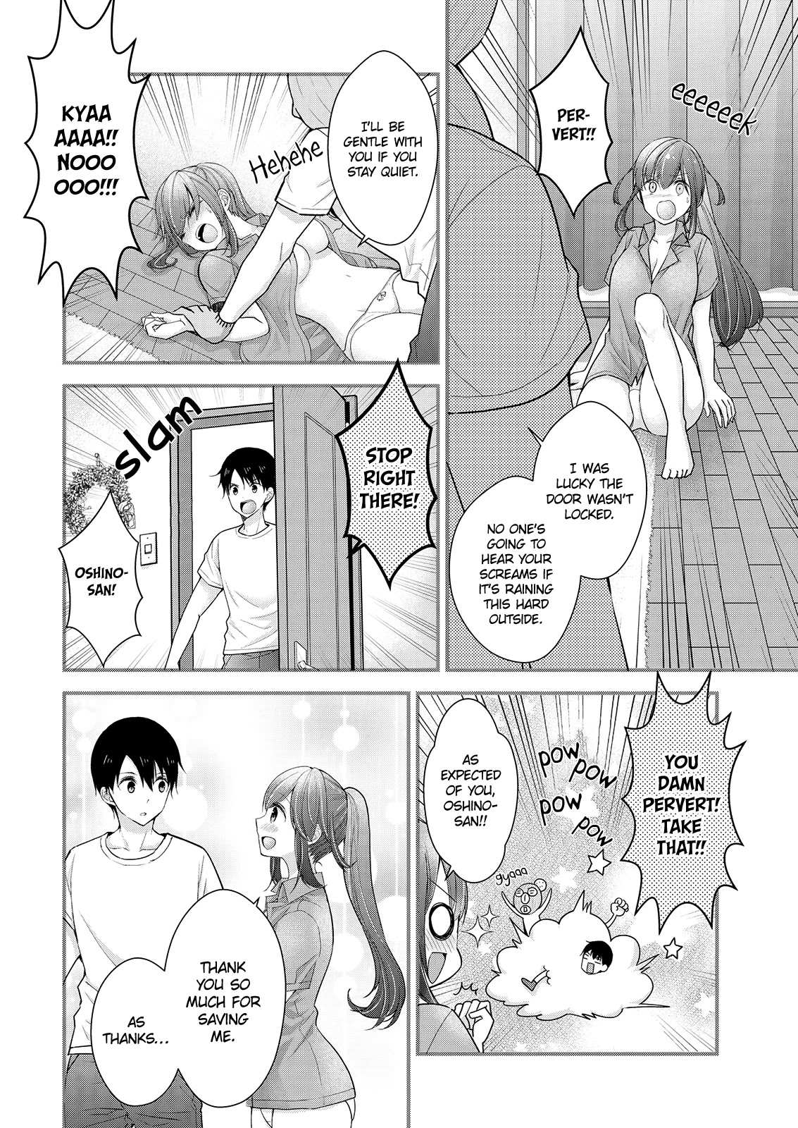 Nana Shimazaki, Looking For Work Chapter 8 page 6 - Chapter 8: When Thunder Rumbles