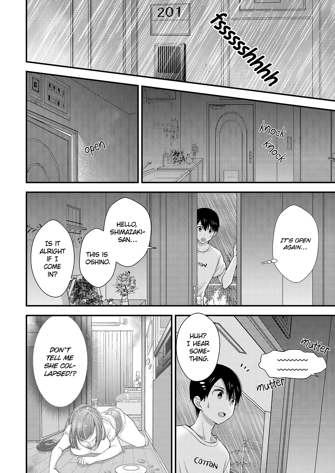 Nana Shimazaki, Looking For Work Chapter 8 page 8 - Chapter 8: When Thunder Rumbles