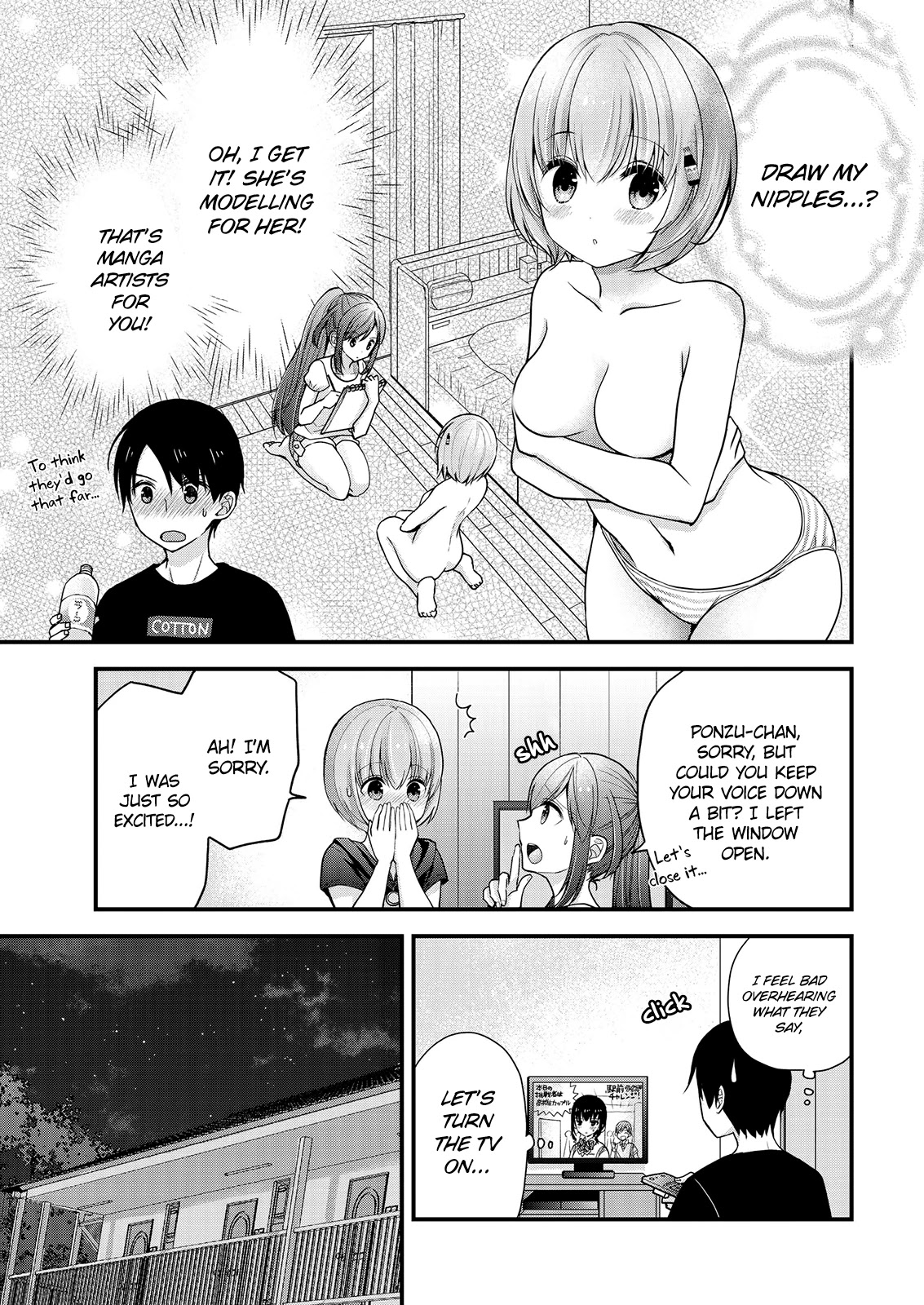 Nana Shimazaki, Looking For Work Chapter 9 page 11 - Chapter 9: Sleepover & Girl's Talk