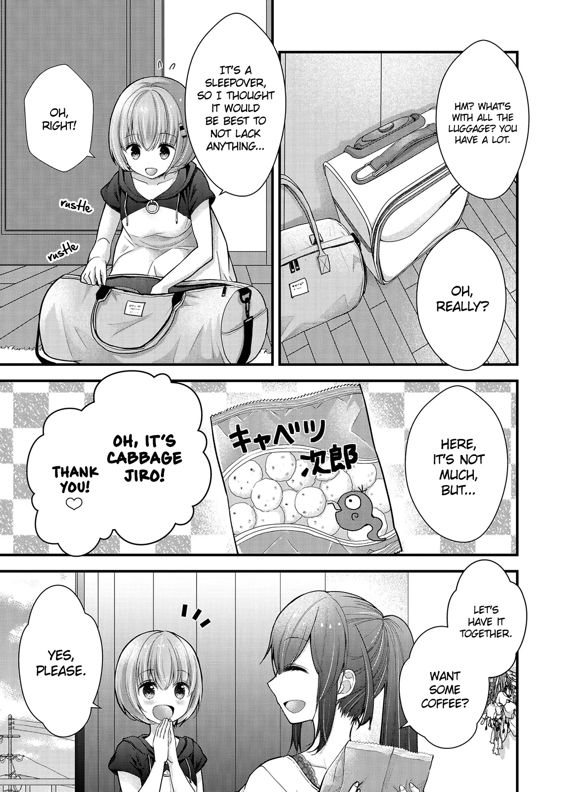 Nana Shimazaki, Looking For Work Chapter 9 page 3 - Chapter 9: Sleepover & Girl's Talk