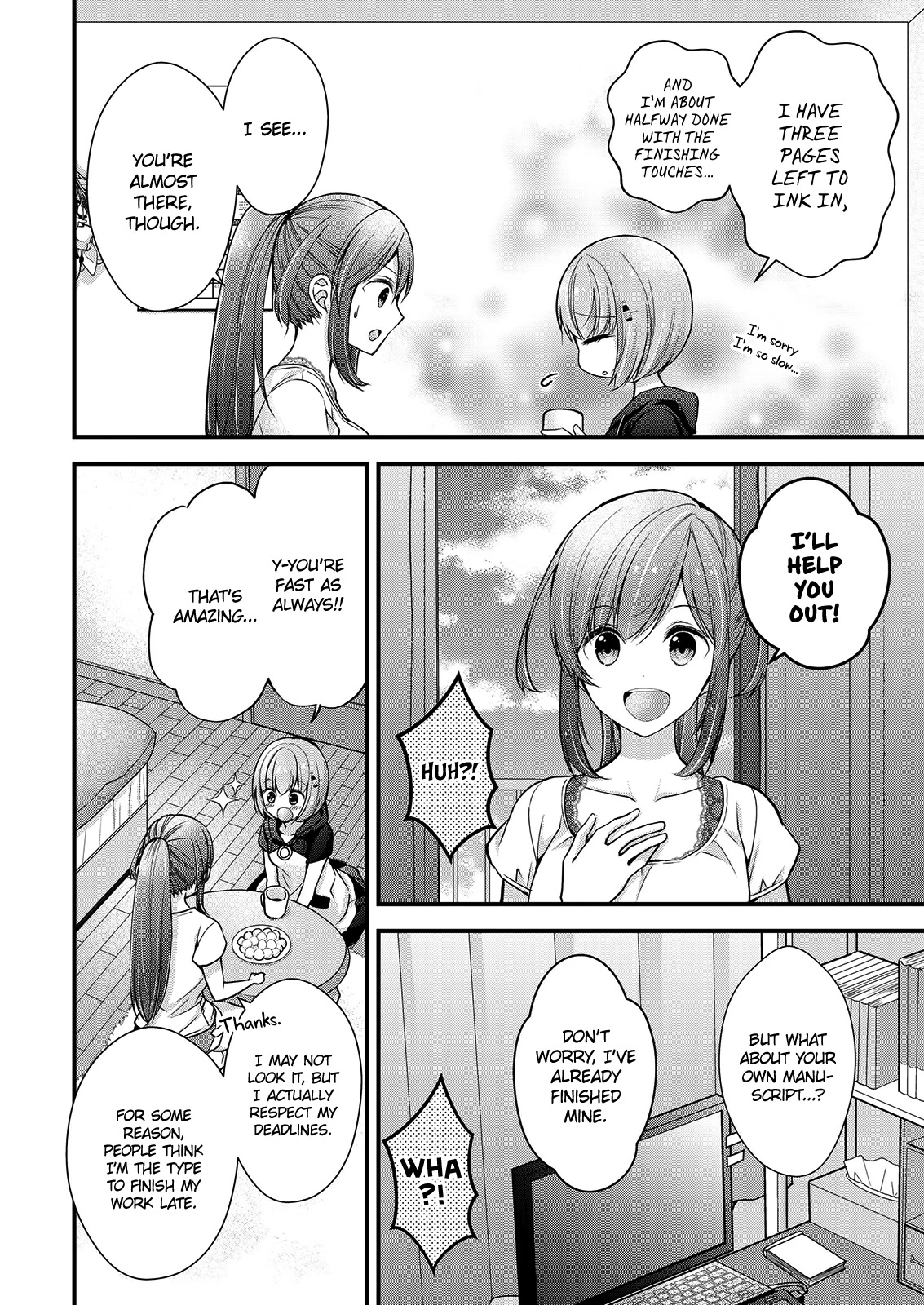 Nana Shimazaki, Looking For Work Chapter 9 page 6 - Chapter 9: Sleepover & Girl's Talk