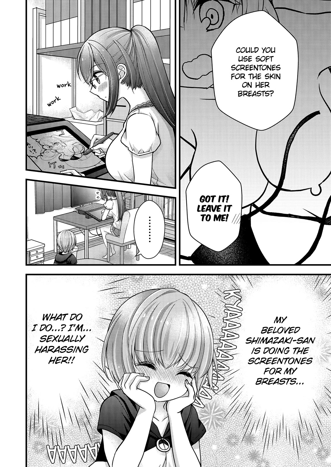 Nana Shimazaki, Looking For Work Chapter 9 page 8 - Chapter 9: Sleepover & Girl's Talk
